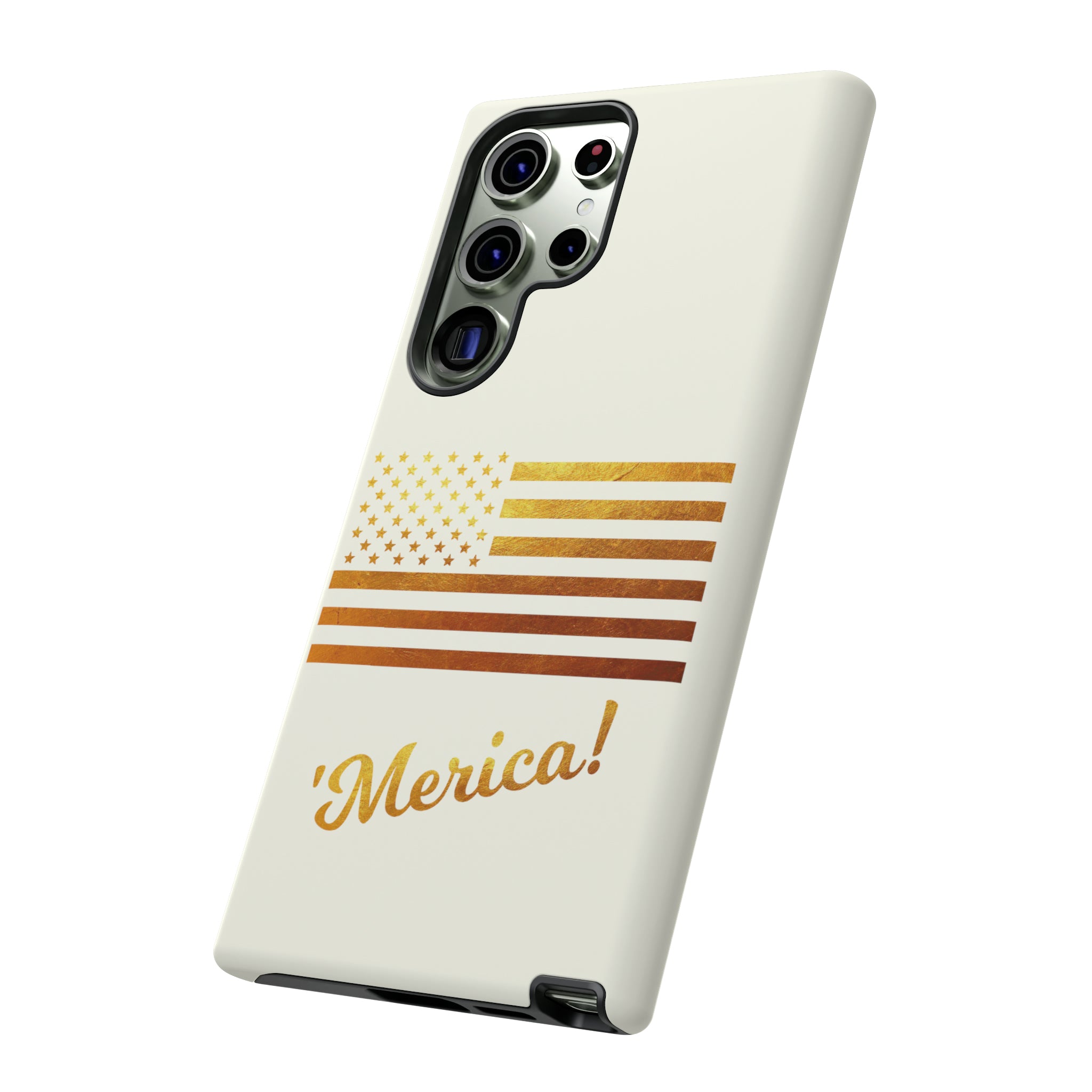 The Ultimate 'Merica and American Flag in Gold Leaf Limited Edition Tough Cases