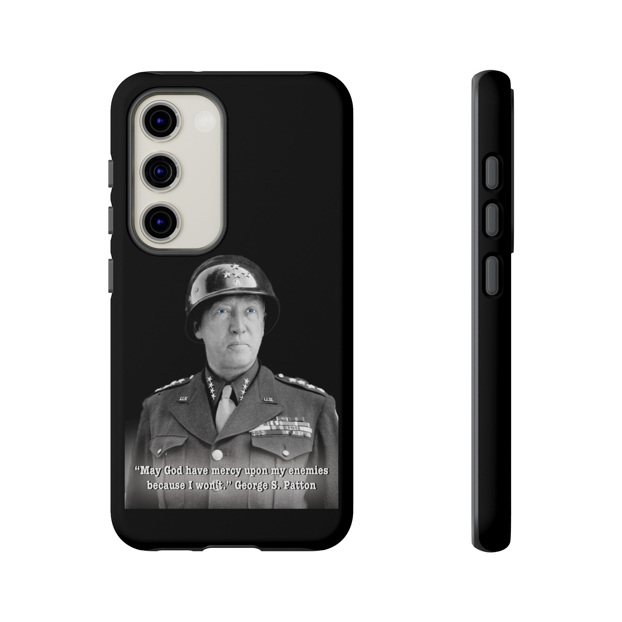 George S. Patton Jr. Tough Cases Black & White