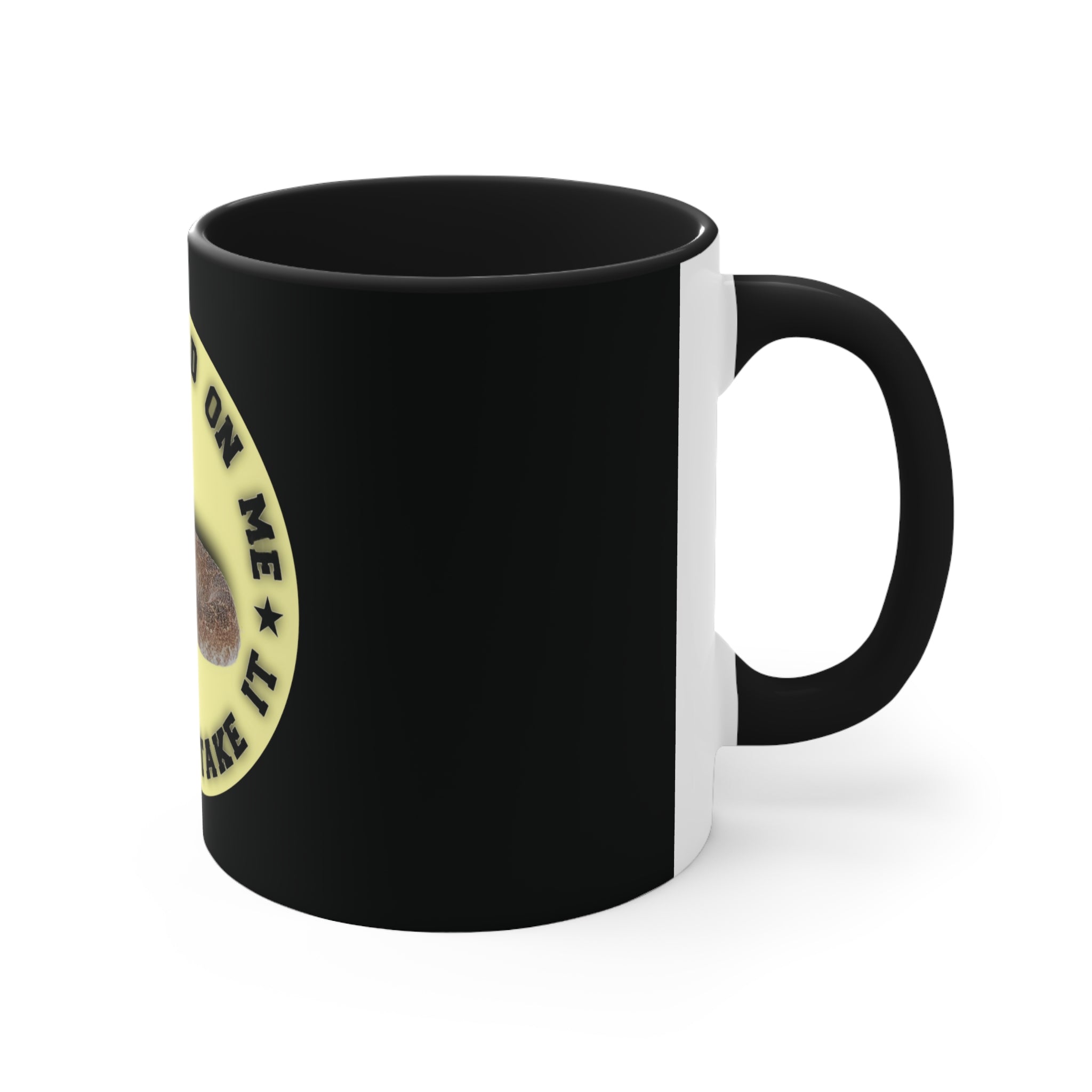 Don't Tread on Me Gadsden Flag Accent Coffee Mug, 11oz