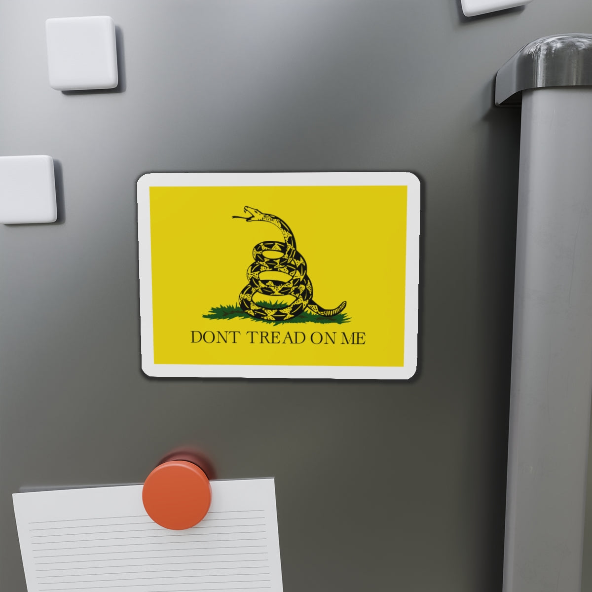 Gadsden Flag "Dont Tread on Me" Die-Cut Magnets