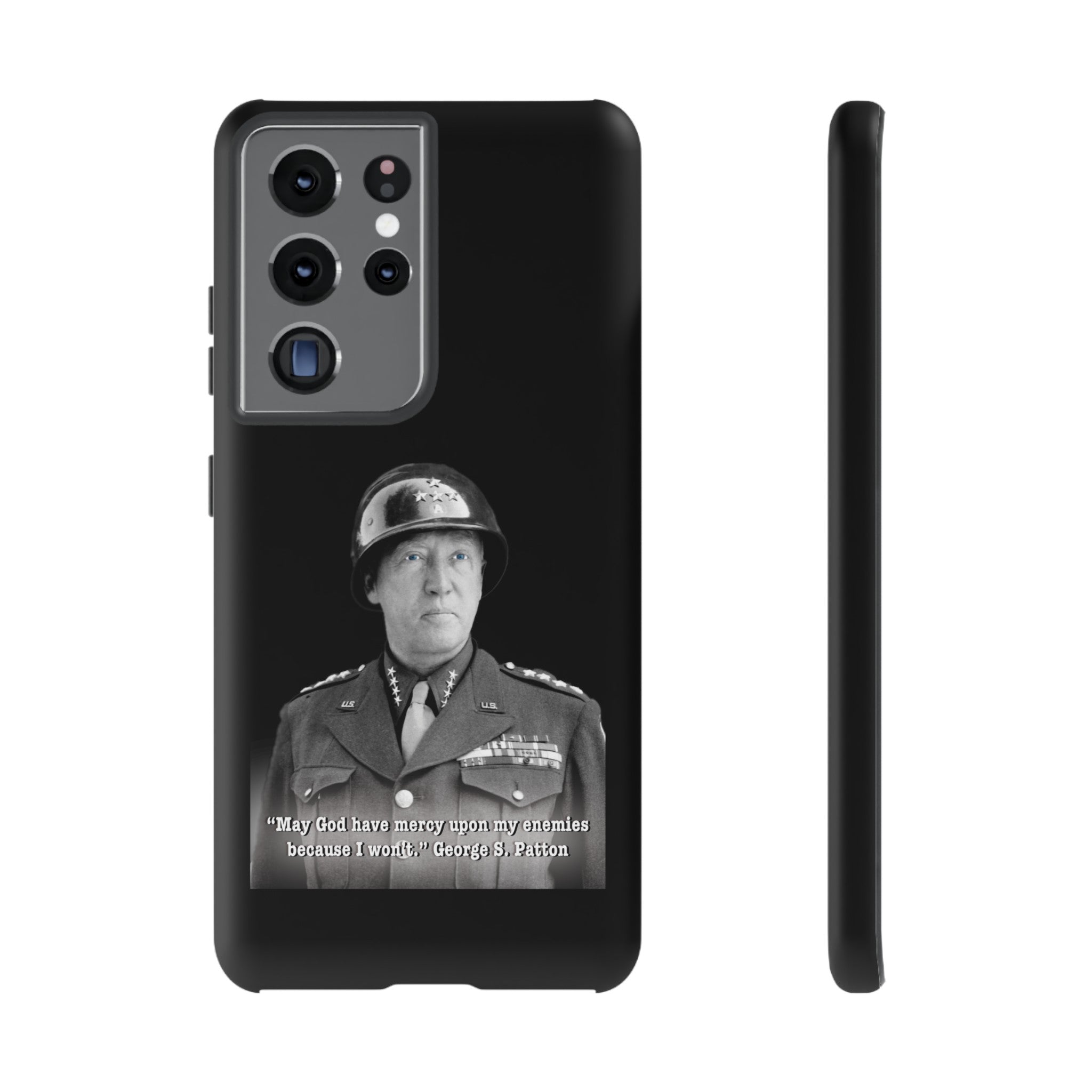 George S. Patton Jr. Tough Cases Black & White