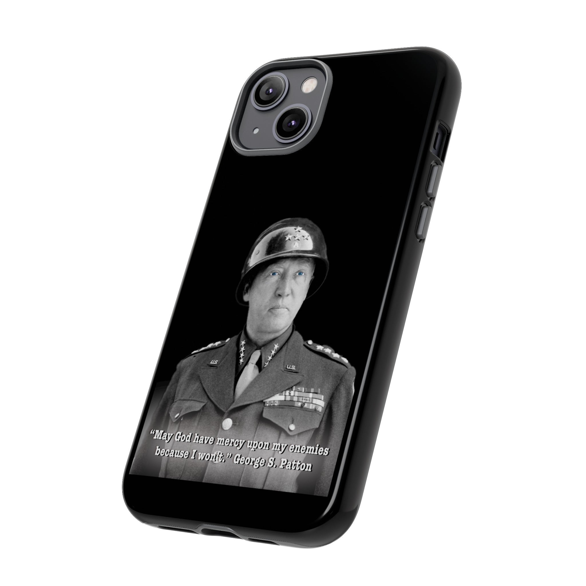 George S. Patton Jr. Tough Cases Black & White