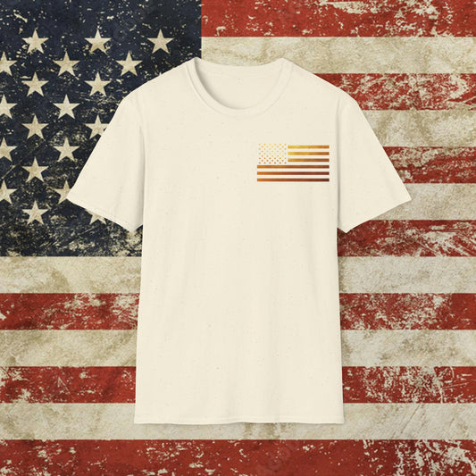 The Ultimate 'Merica! Limited Edition Gold Leaf T-Shirt