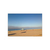 Early Morning at Will Rogers Beach, Santa Monica, California - Satin Poster (300gsm)