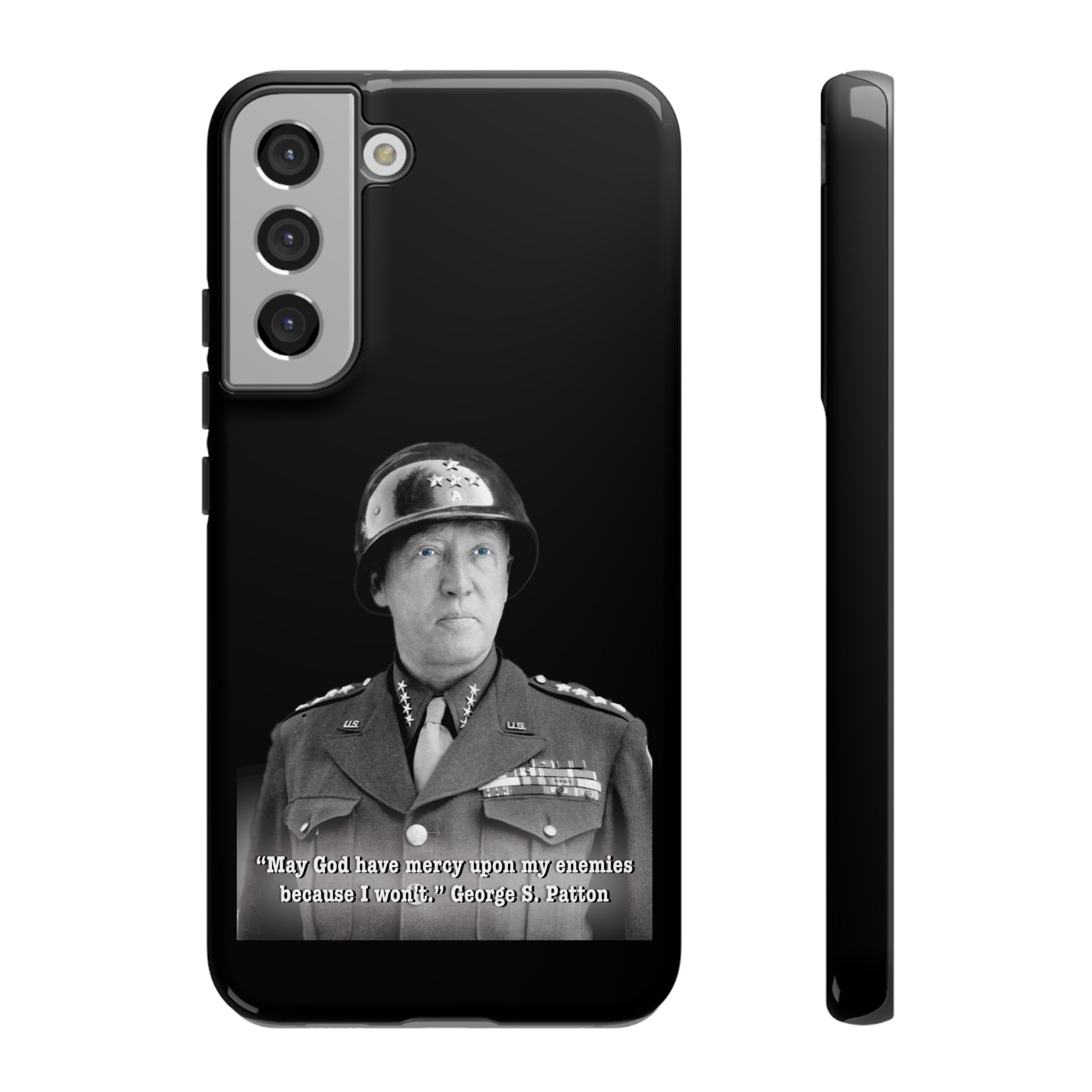 George S. Patton Jr. Tough Cases Black & White