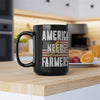 America NEEDS Farmers Accent Coffee Mug, 15oz mug