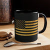 The Ultimate 'Merica! Limited Edition Gold Mosaic Accent Coffee Mug, 11oz