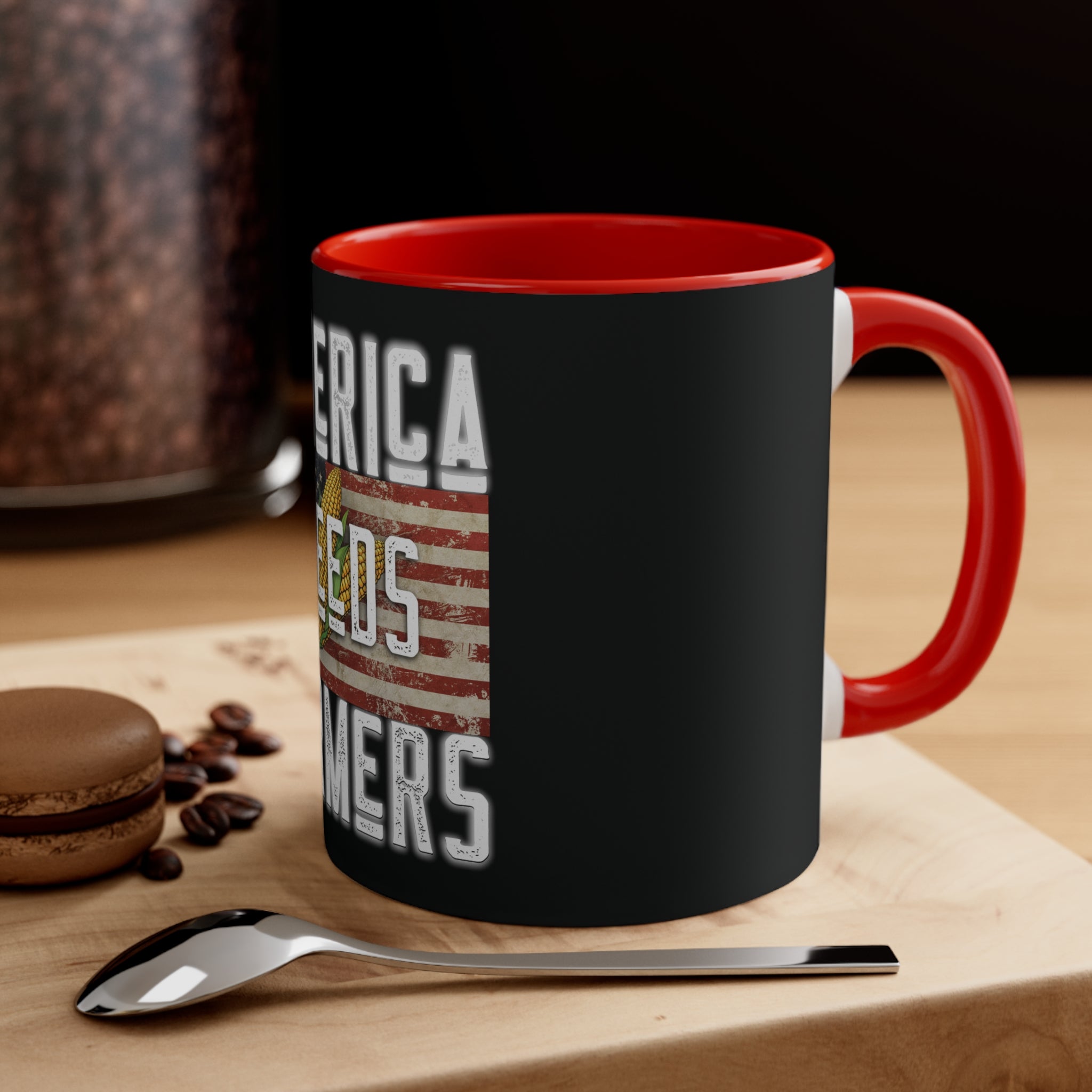 America NEEDS Farmers Accent Coffee Mug, 11oz