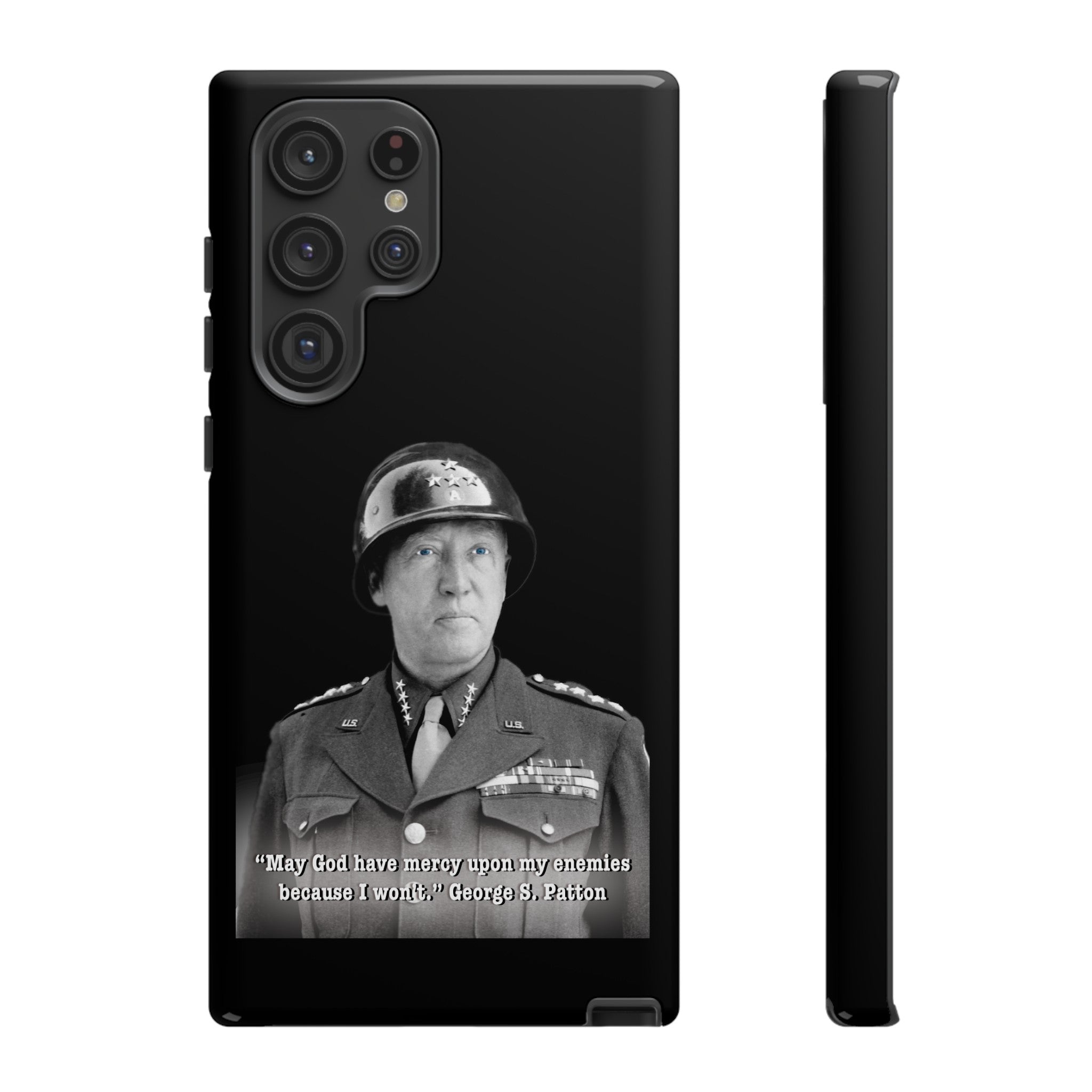 George S. Patton Jr. Tough Cases Black & White