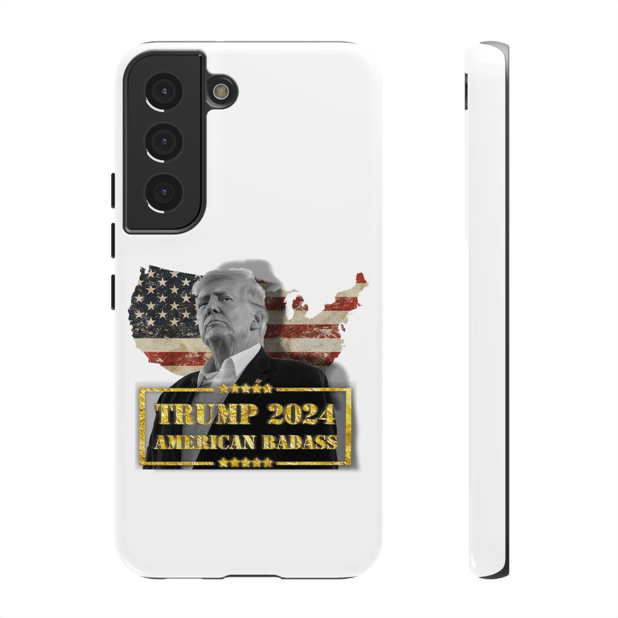 Trump 2024 American Badass Tough Case