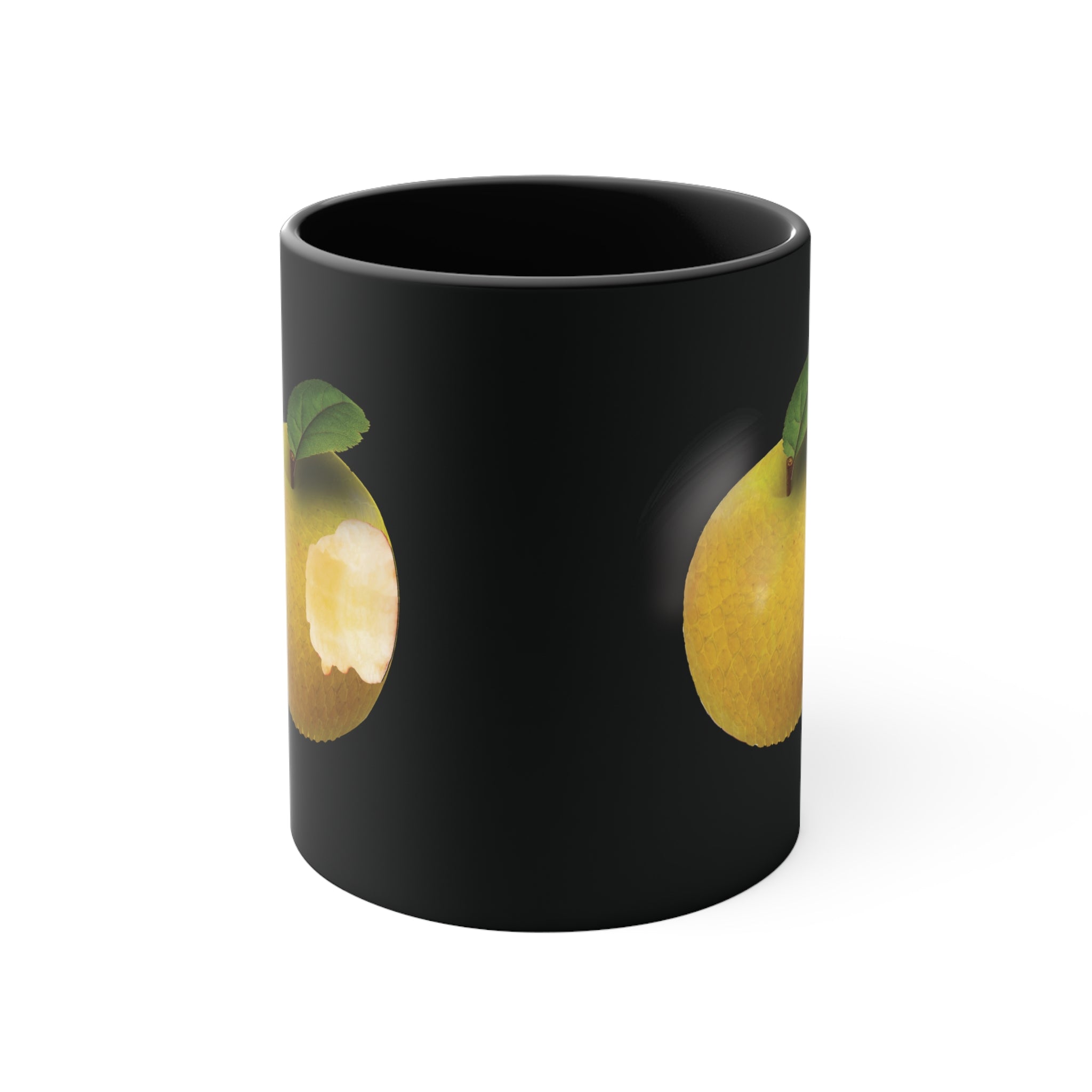 The Adam and Eve Apple: Original Sin Series Accent Coffee Mug, 11oz