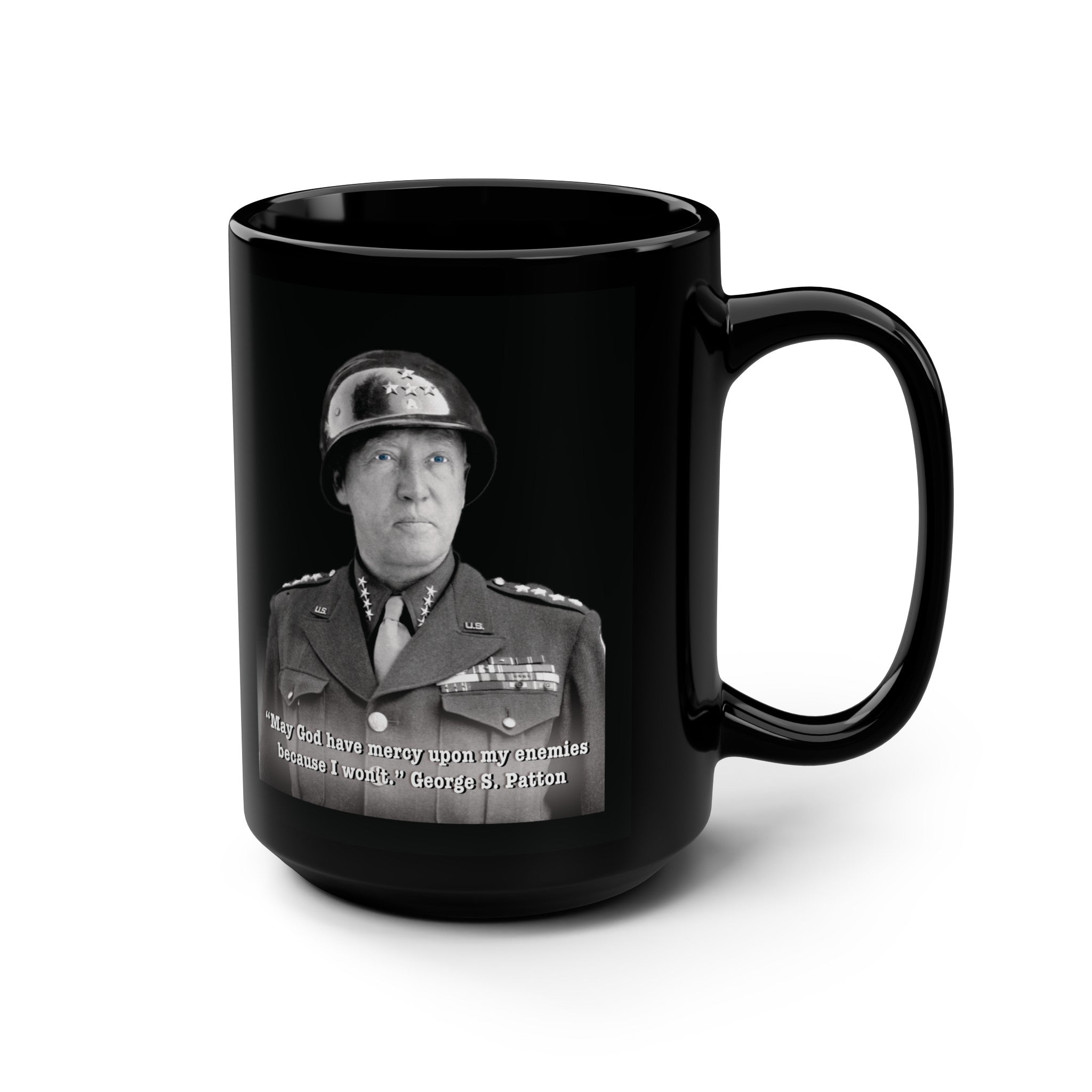 George S. Patton Jr. Accent Coffee Mug, 15oz mug