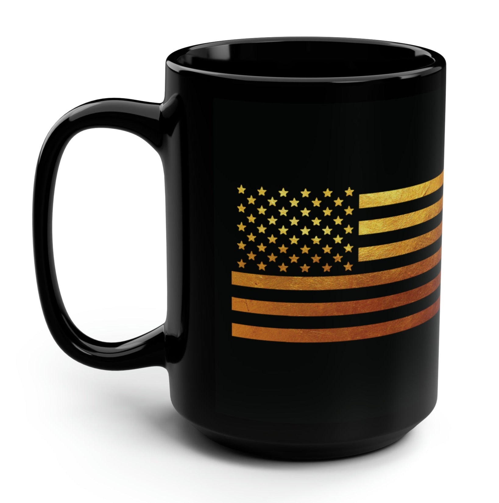 Ultimate MAGA Gold Leaf Accent Coffee Mug, 15oz