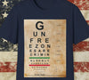 Second Amendment Eye Chart T shirt