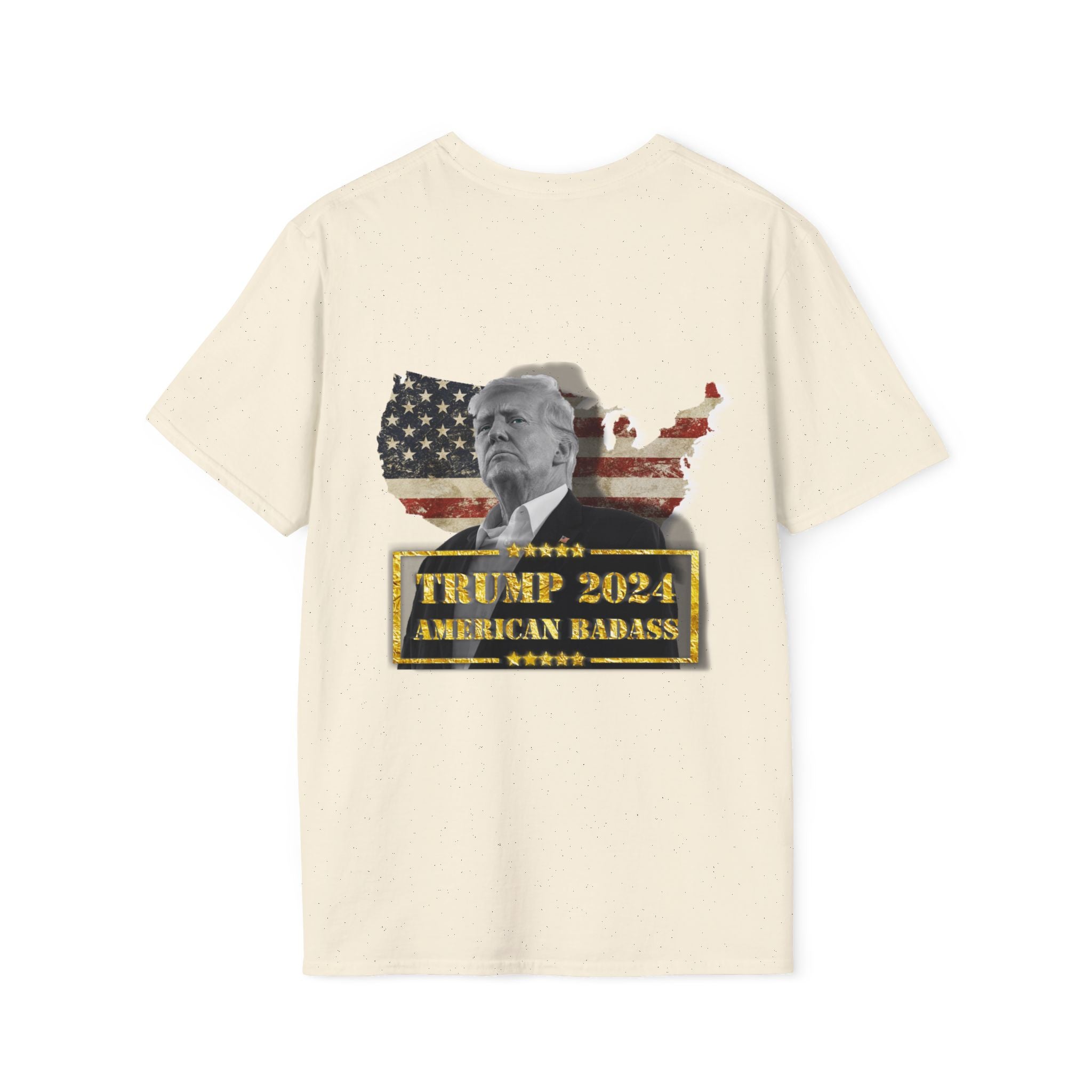 Trump 2024 American Badass T Shirt