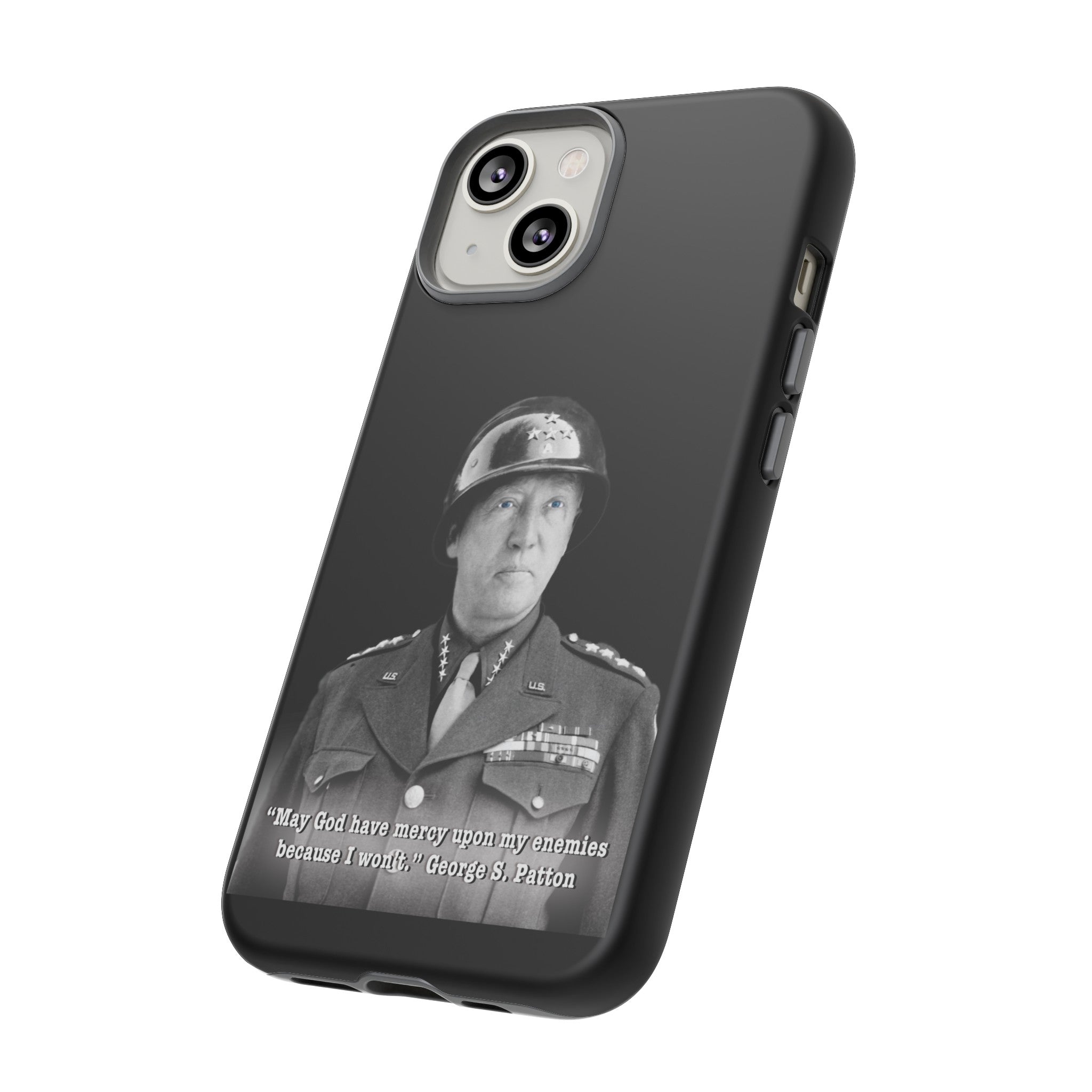 George S. Patton Jr. Tough Cases Black & White