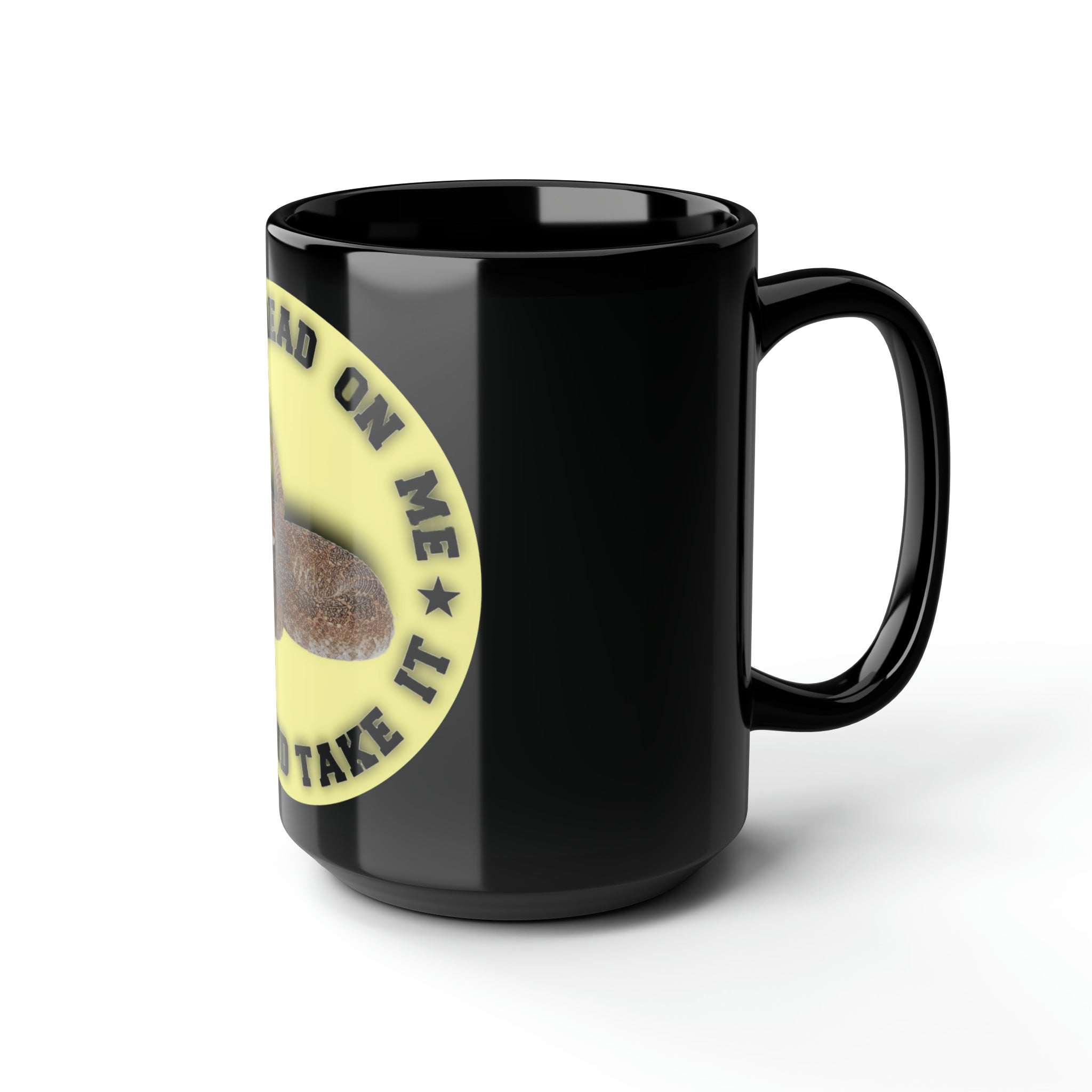 Don't Tread on Me Gadsden Flag Accent Coffee Mug, 15oz