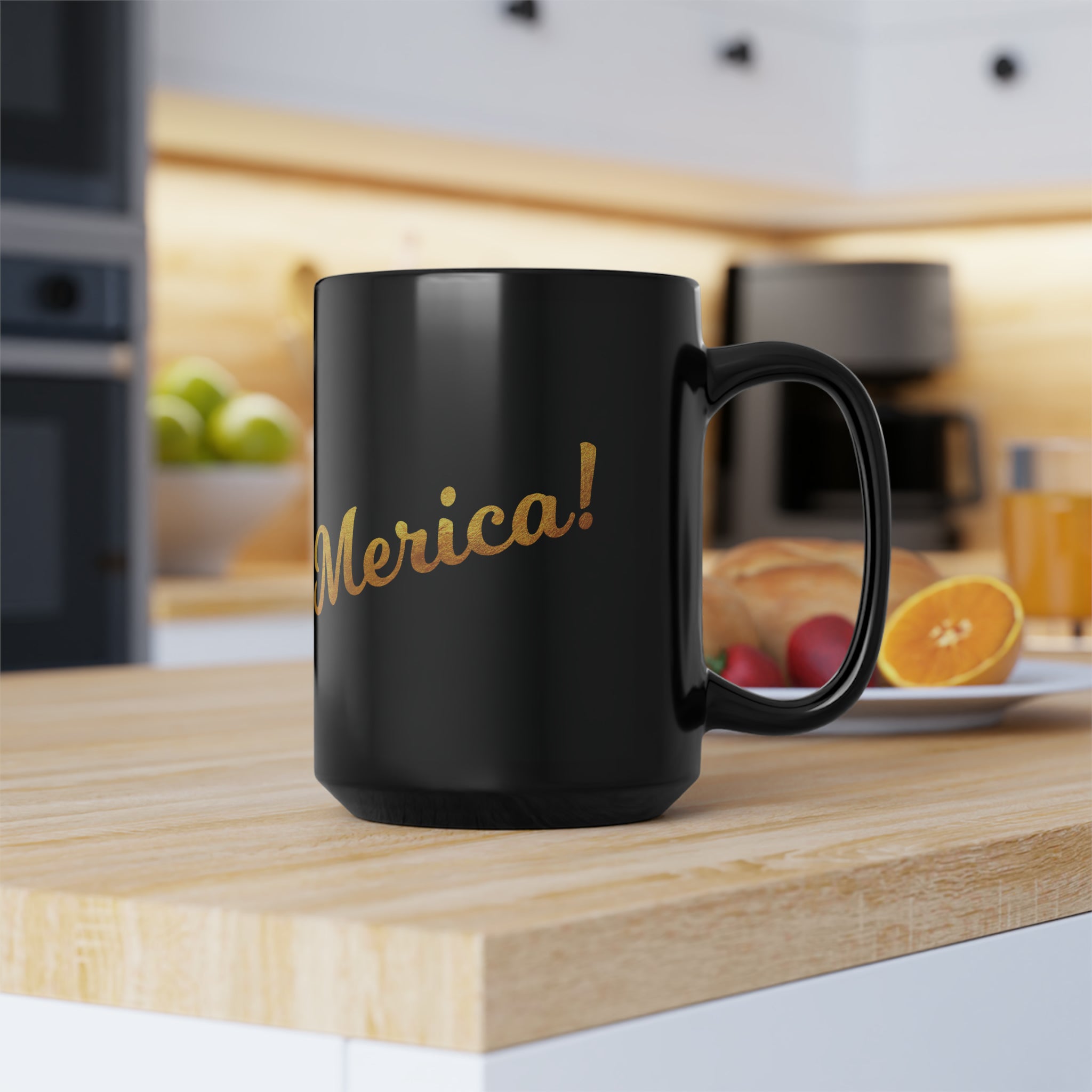 The Ultimate 'Merica! Limited Edition Gold Leaf Accent Coffee Mug, 15oz