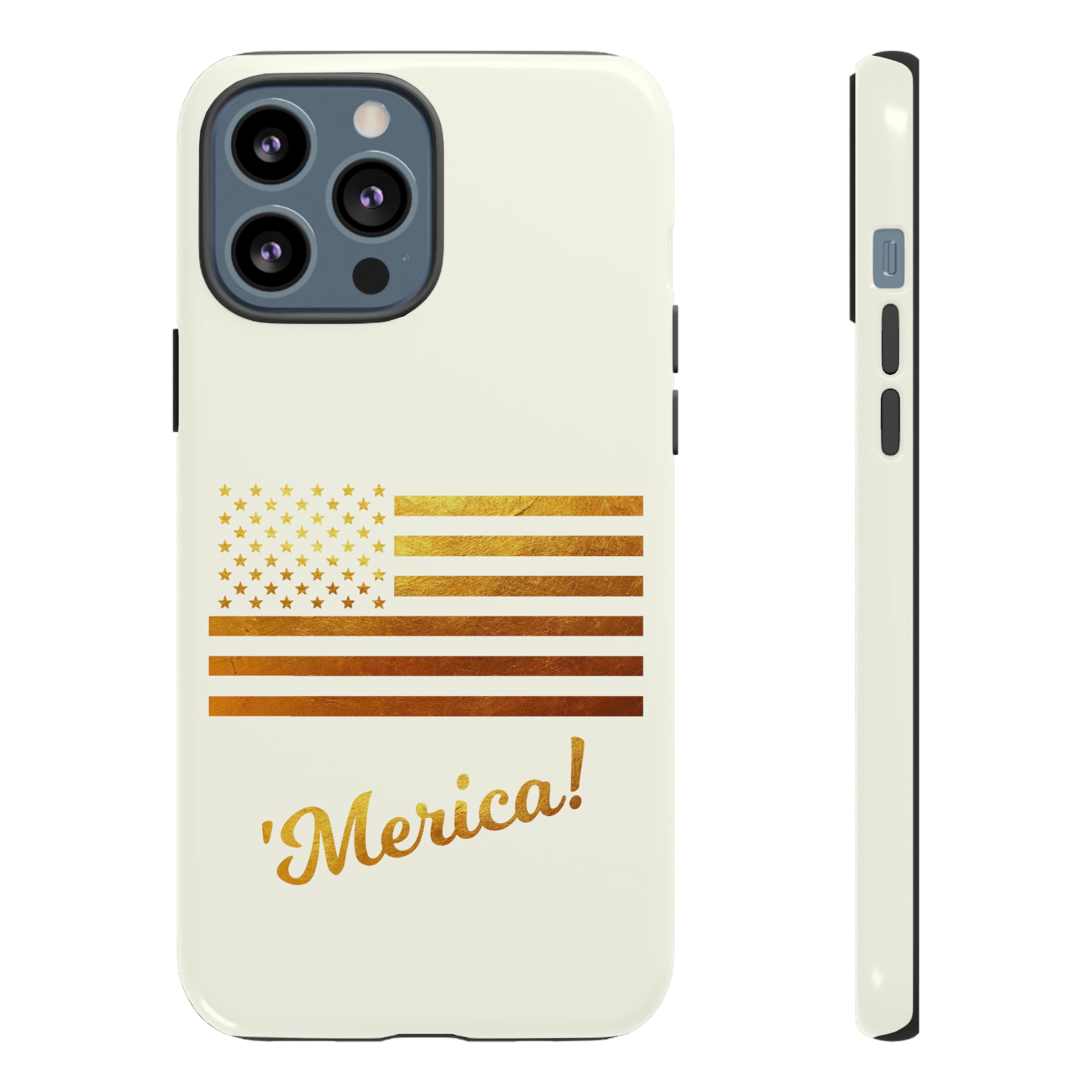 The Ultimate 'Merica and American Flag in Gold Leaf Limited Edition Tough Cases