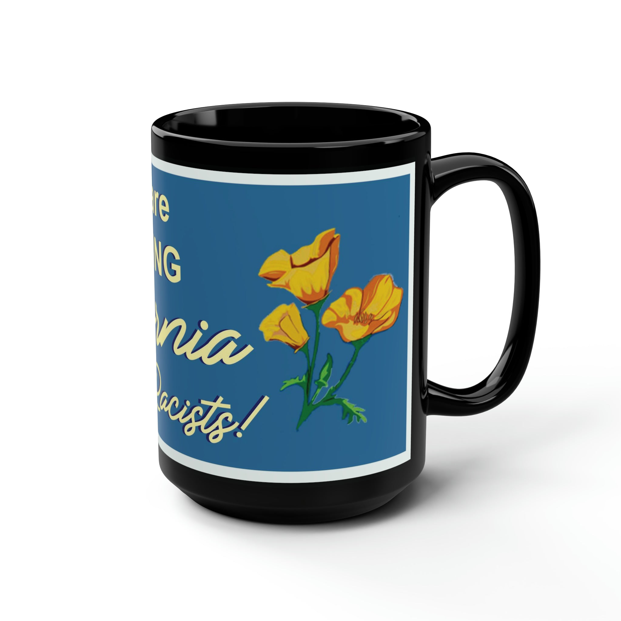 Funny California Exodus Accent Coffee Mug, 15oz