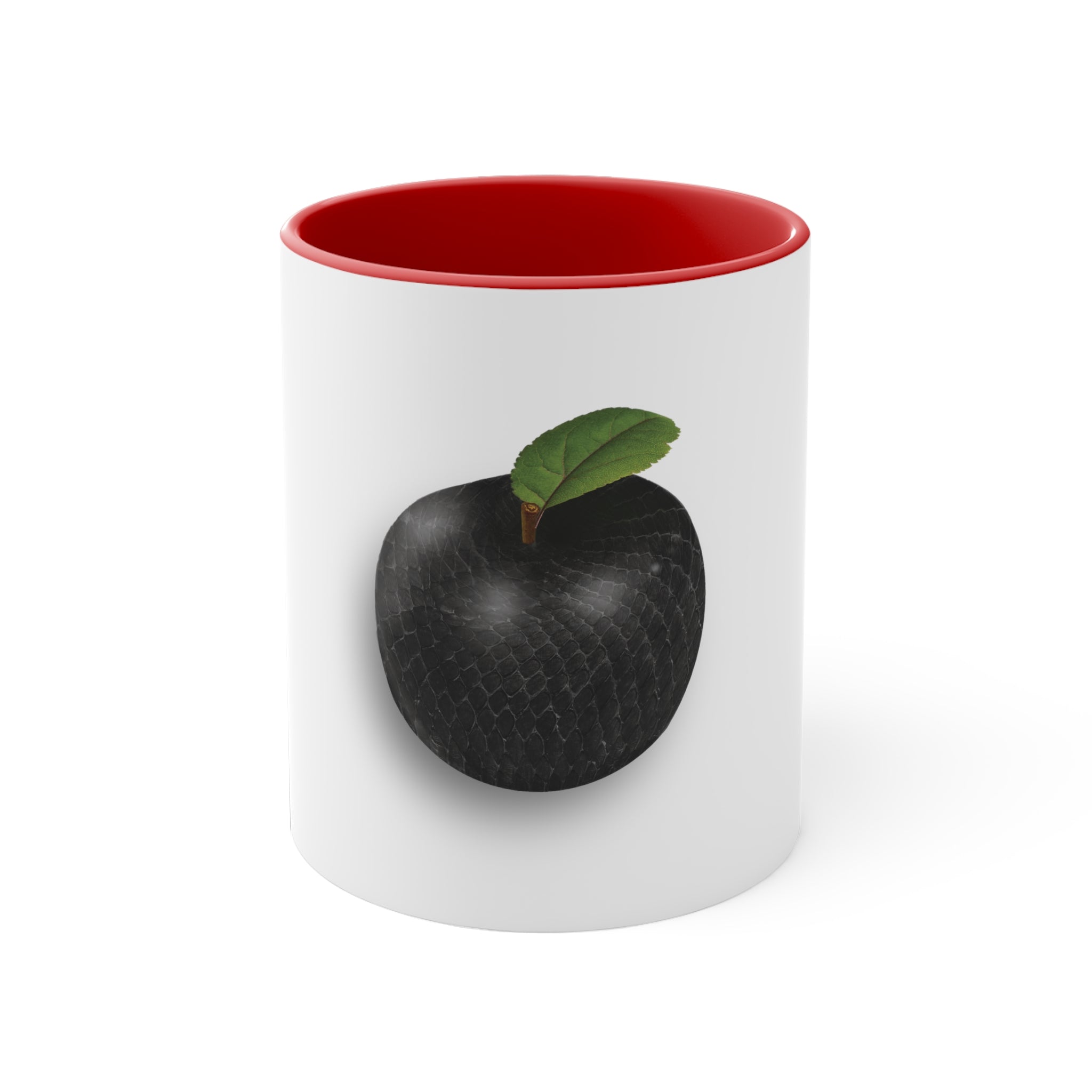 The Adam and Eve Apple: Original Sin Series Accent Coffee Mug, 11oz