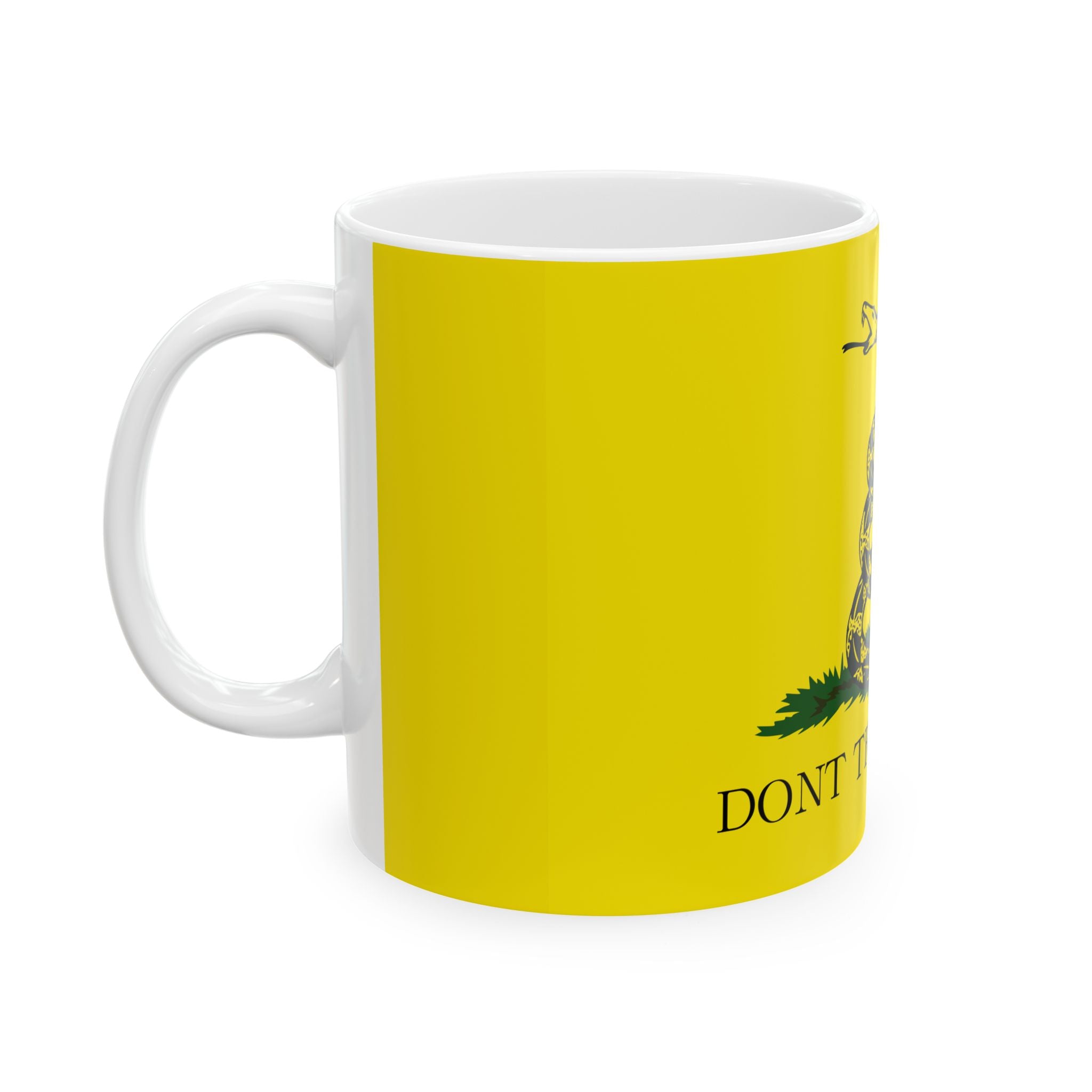 Gadsden flag "Dont Tread on Me" Ceramic Mug, (11oz, 15oz)