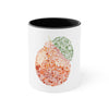 Ishihara Tangelo Fruit Abstract Artwork  Accent Coffee Mug, 11oz