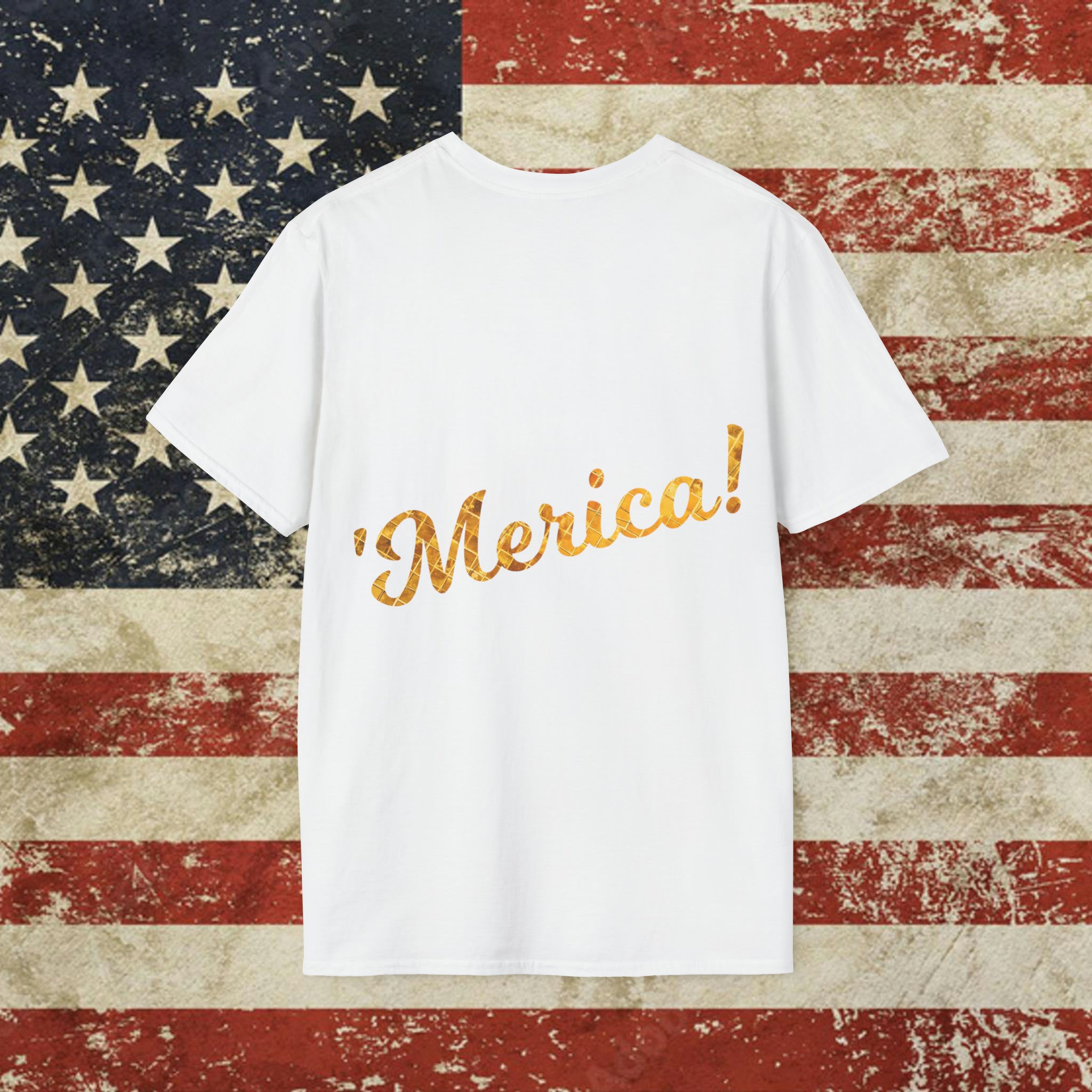 The Ultimate 'Merica! Limited Edition Gold Mosaic T-Shirt