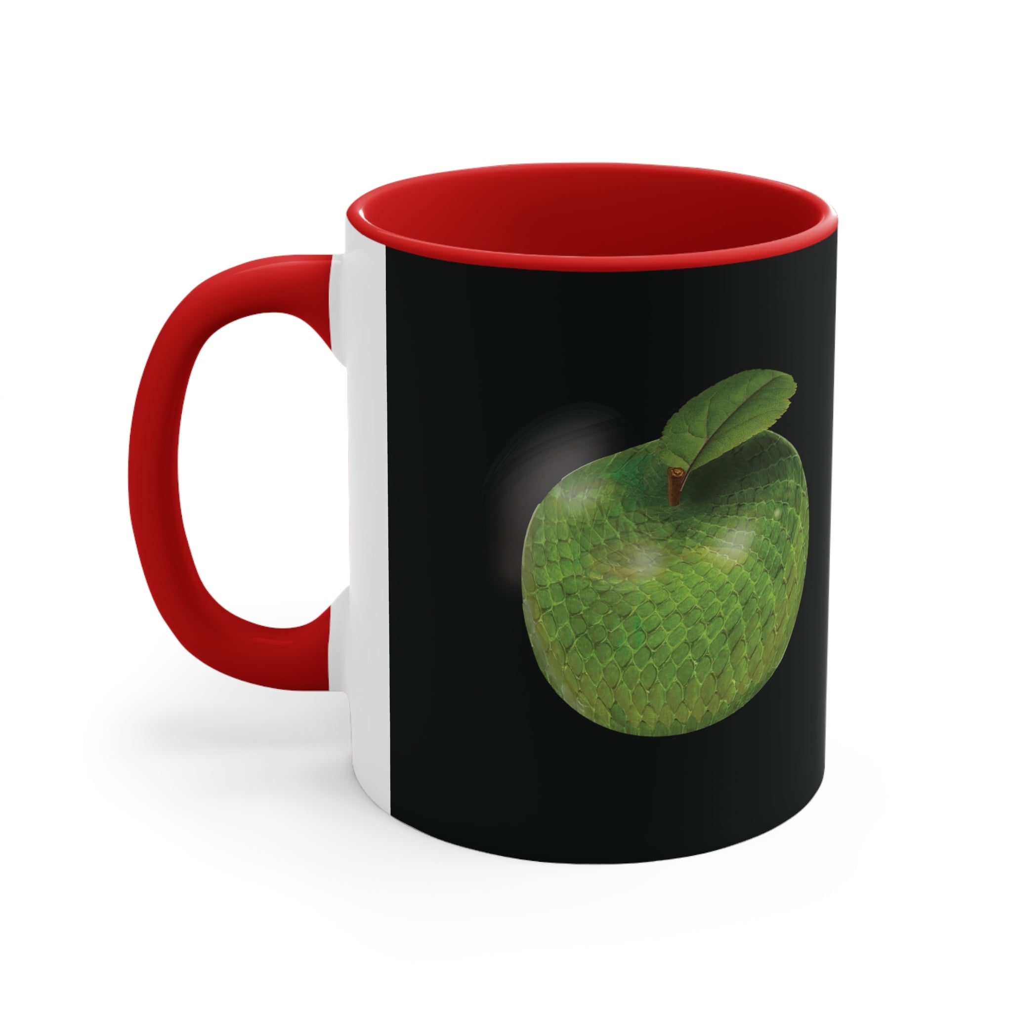 The Adam and Eve Apple: Original Sin Series Accent Coffee Mug, 11oz