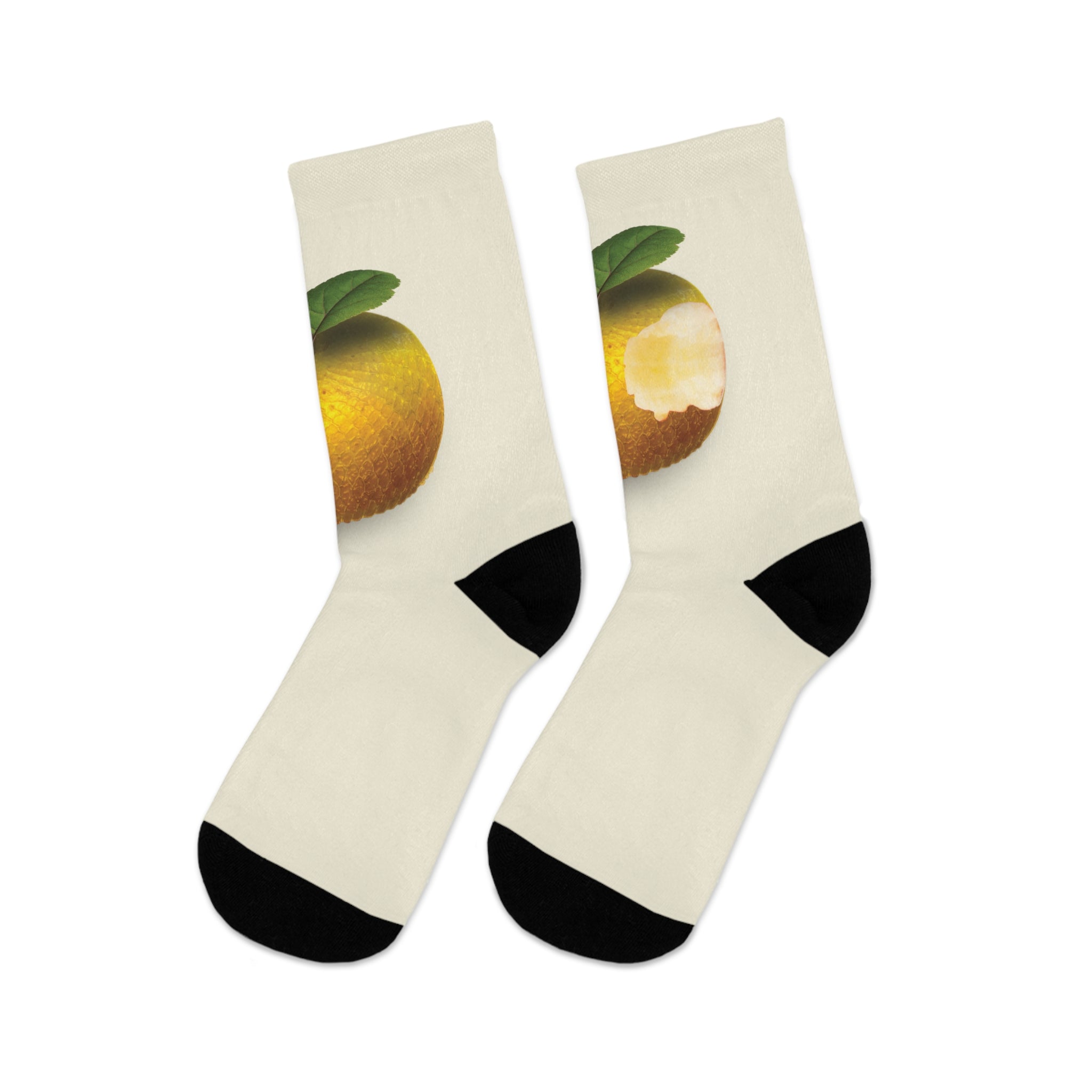 The Adam and Eve Apple: Original Sin Series Recycled Poly Socks