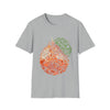 Ishihara Tangelo Fruit Abstract Artwork T-shirt