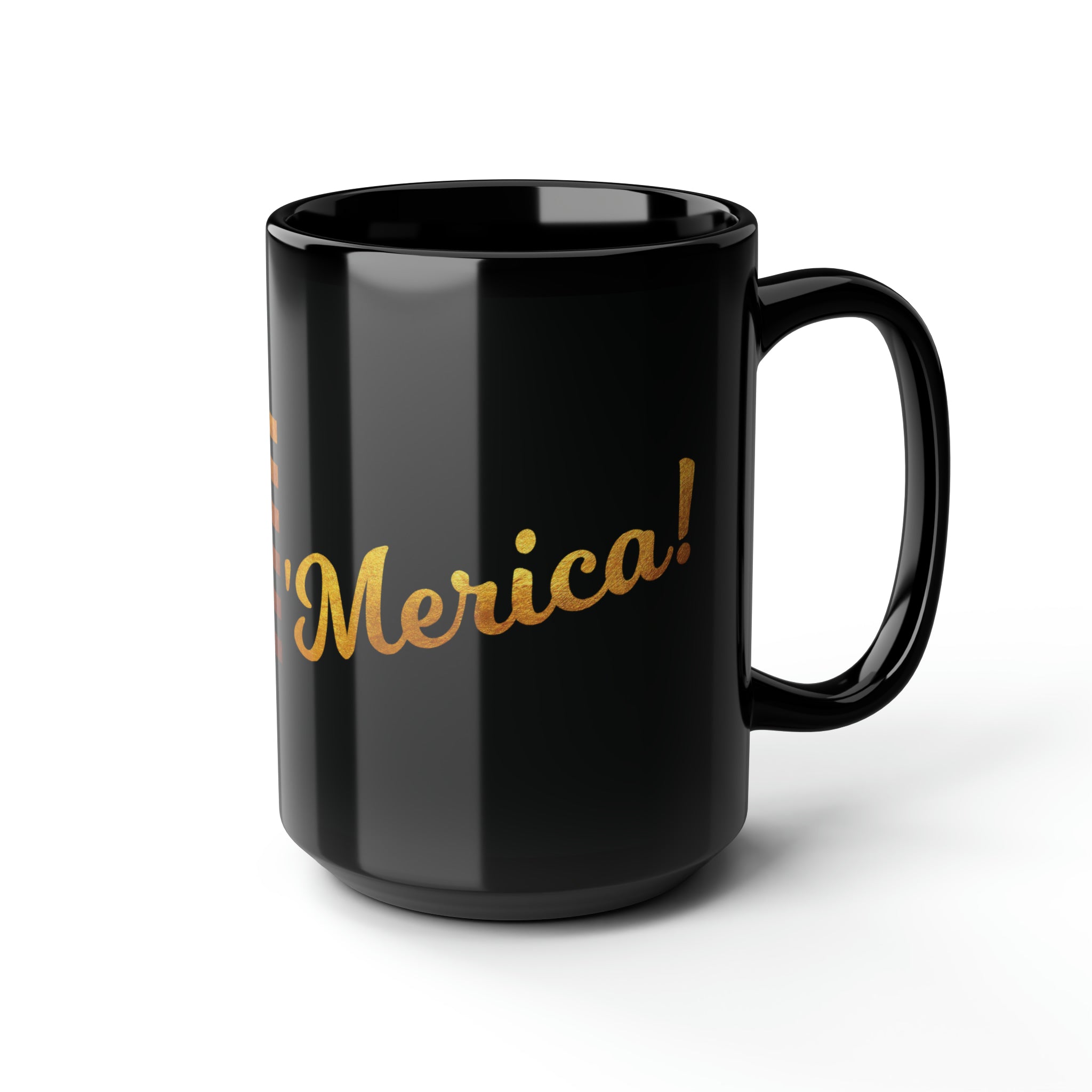 The Ultimate 'Merica! Limited Edition Gold Leaf Accent Coffee Mug, 15oz