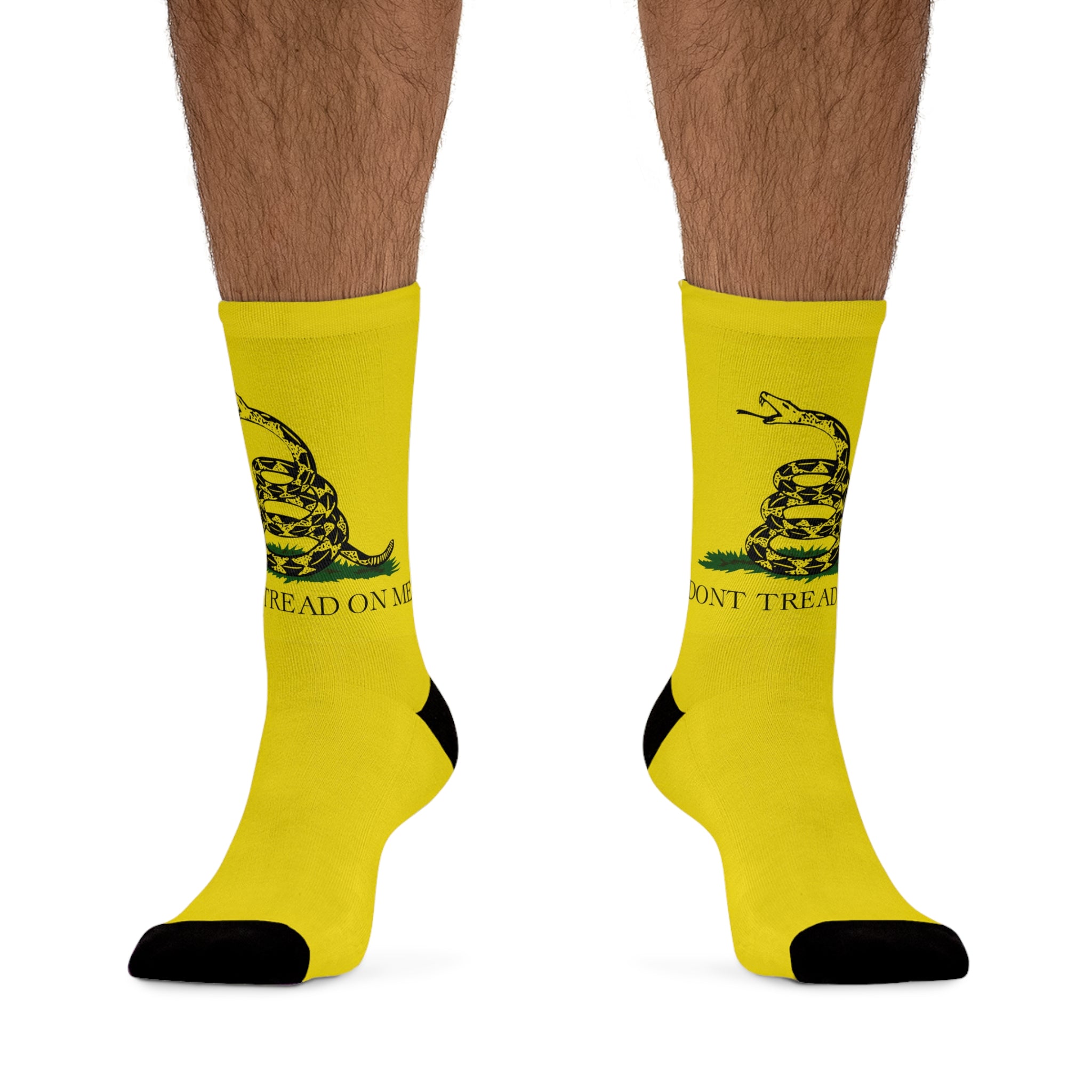 Gadsden flag "Dont Tread on Me" Recycled Poly Socks