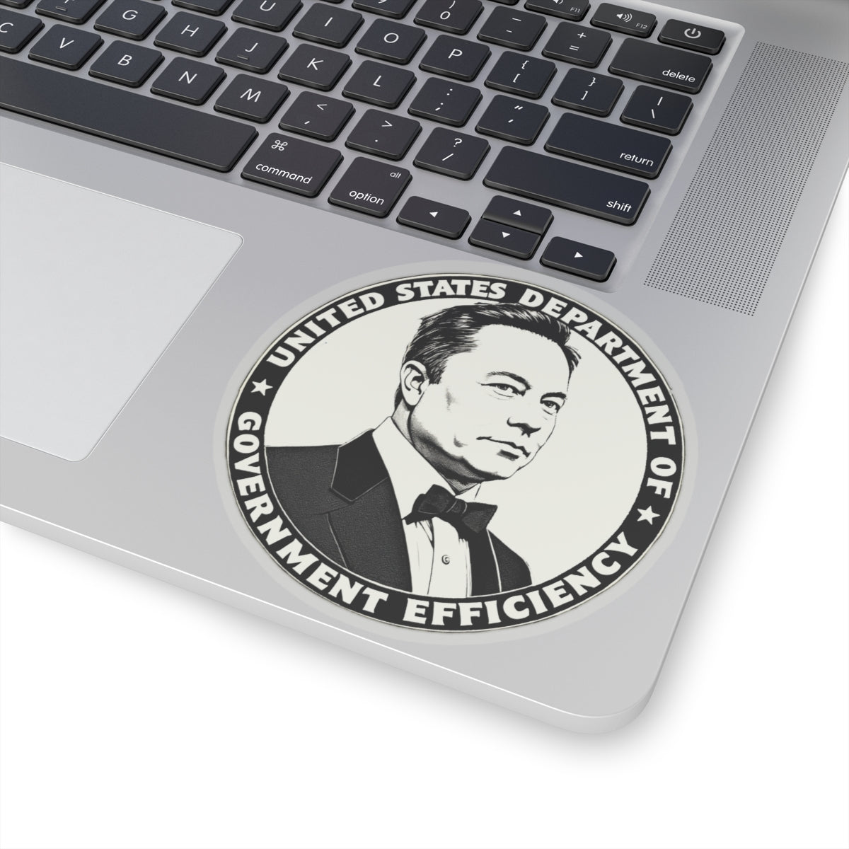 US DOGE Elon Musk Cut Stickers