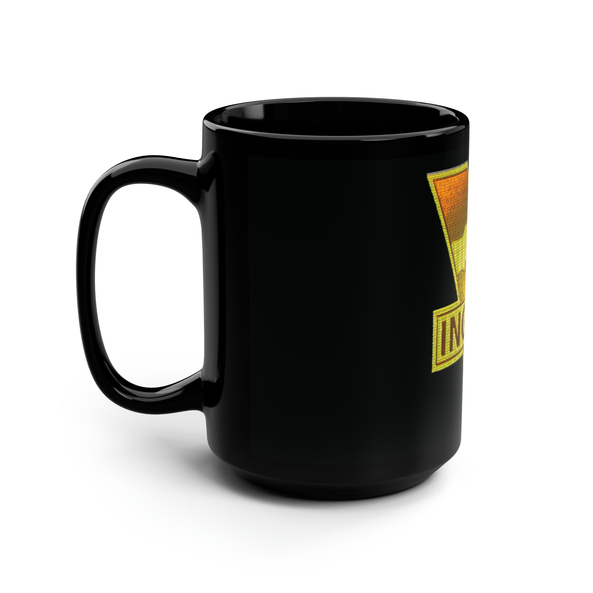 IngSoc Party Accent Black Coffee Mug, 15oz