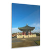 The Korean Bell of Friendship in Angel's Gate Park, San Pedro, Los Angeles, California Acrylic Print