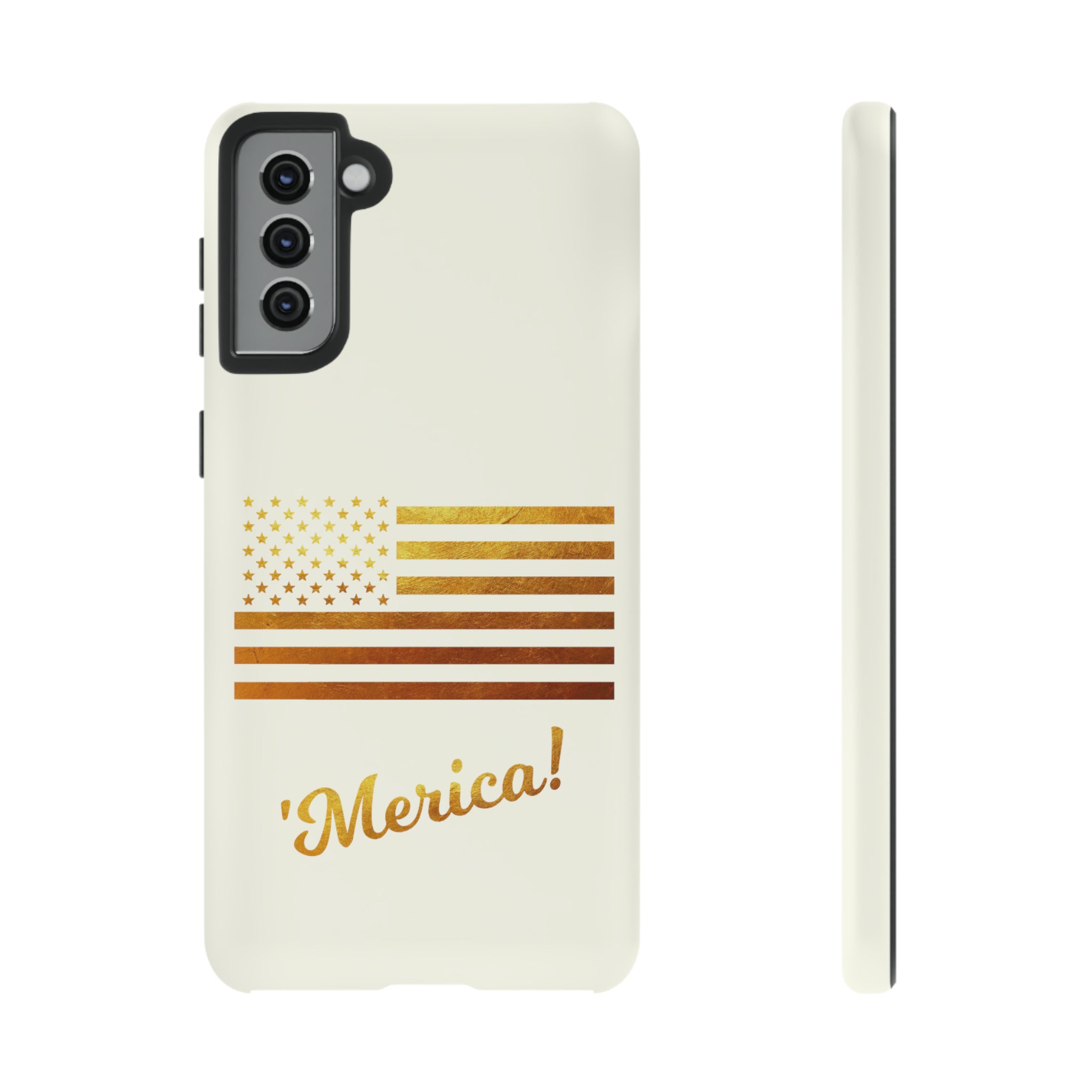 The Ultimate 'Merica and American Flag in Gold Leaf Limited Edition Tough Cases