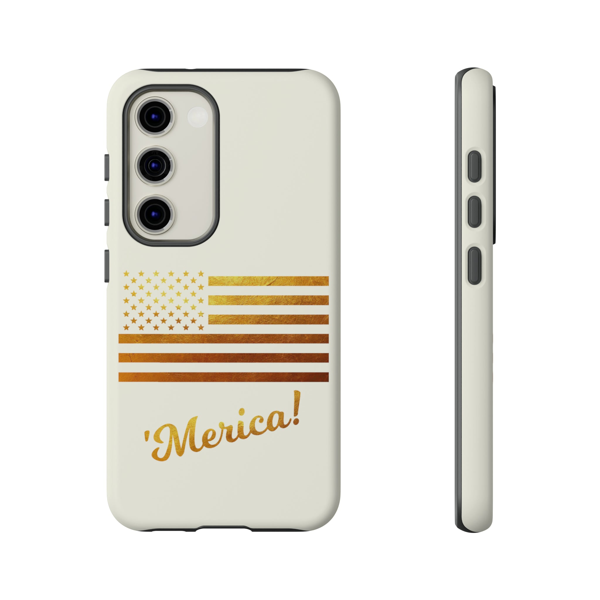 The Ultimate 'Merica and American Flag in Gold Leaf Limited Edition Tough Cases