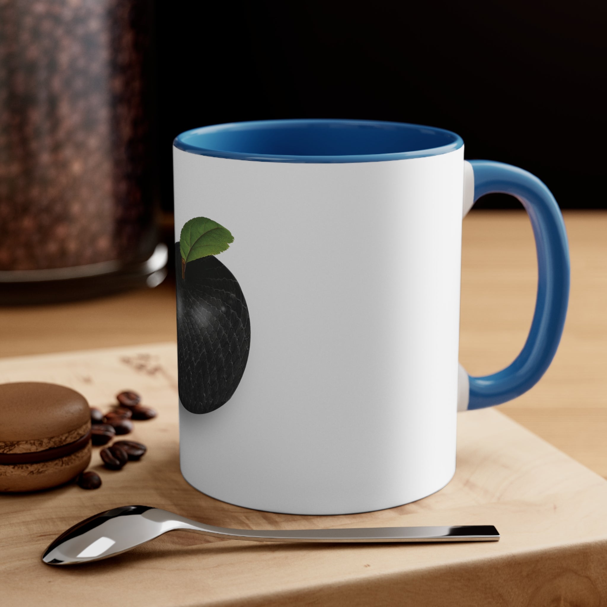 The Adam and Eve Apple: Original Sin Series Accent Coffee Mug, 11oz