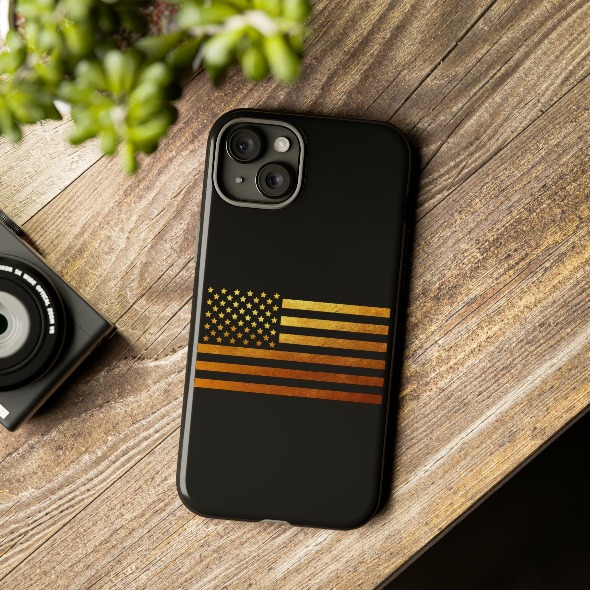 The Ultimate Gold Leaf American Flag Limited Edition Tough Cases