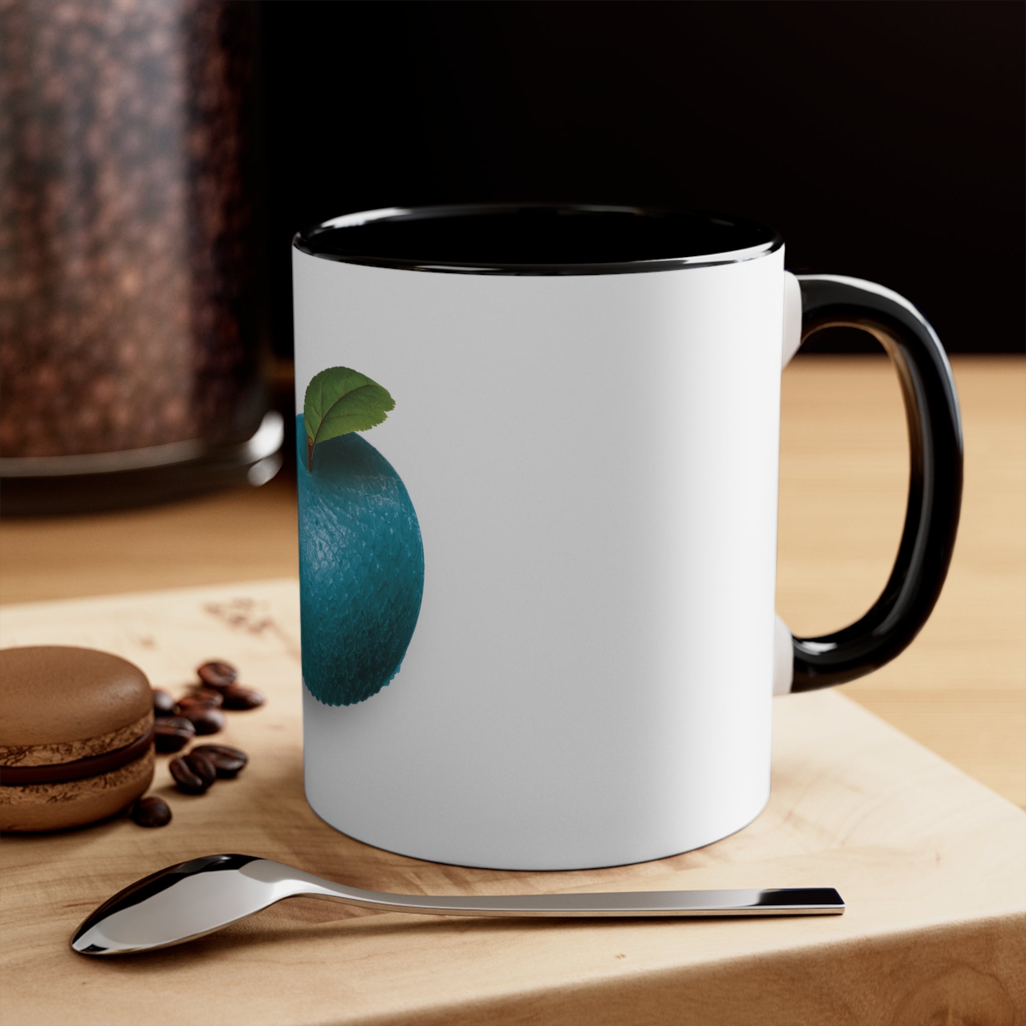 The Adam and Eve Apple: Original Sin Series Accent Coffee Mug, 11oz