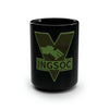 IngSoc Party Accent Black Coffee Mug, 15oz