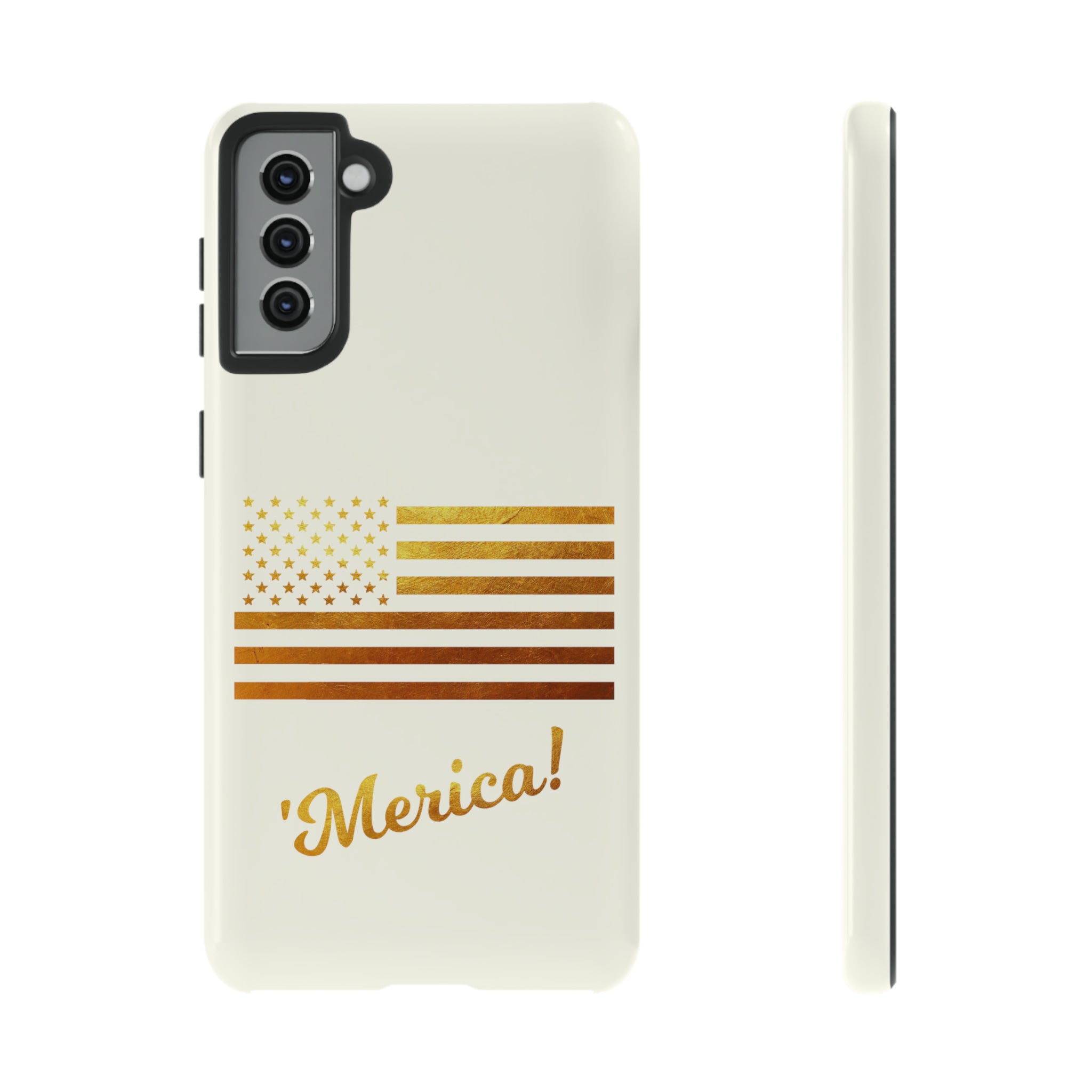 The Ultimate 'Merica and American Flag in Gold Leaf Limited Edition Tough Cases