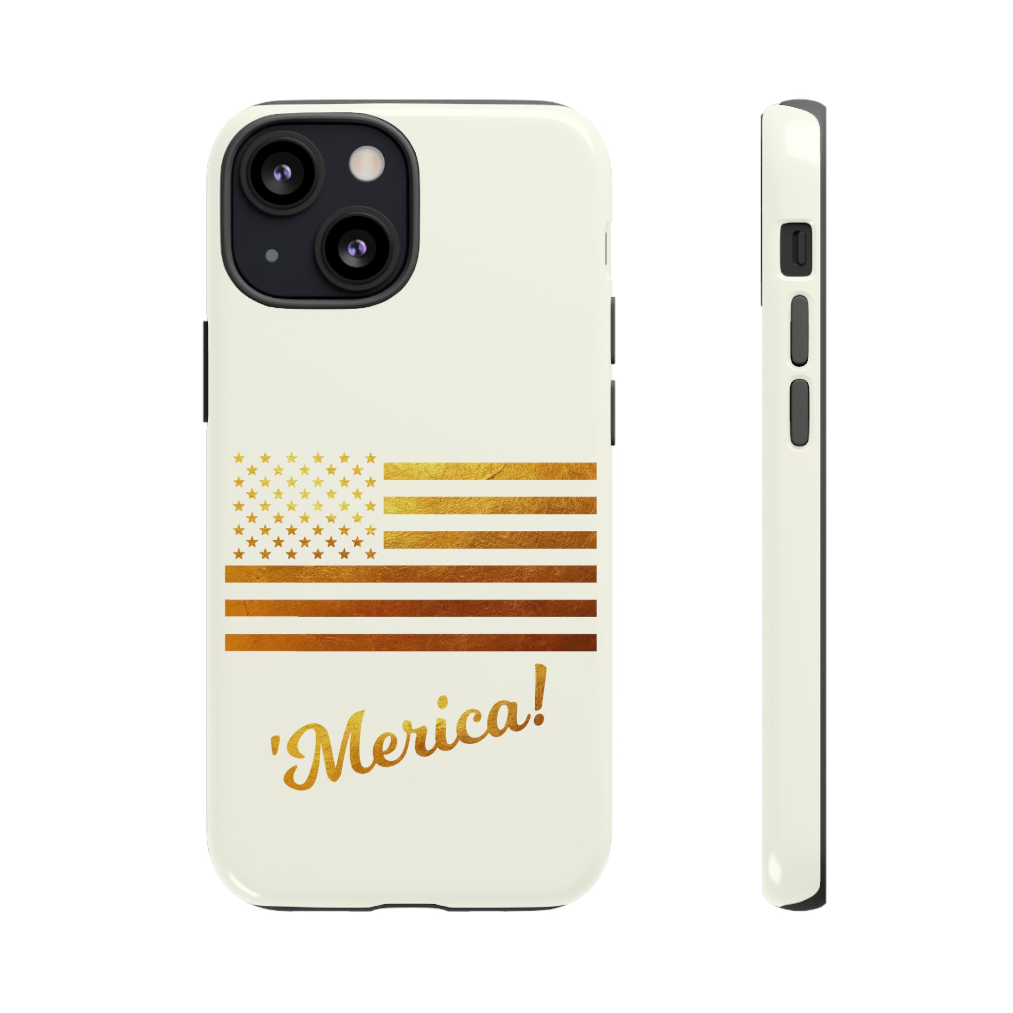 The Ultimate 'Merica and American Flag in Gold Leaf Limited Edition Tough Cases