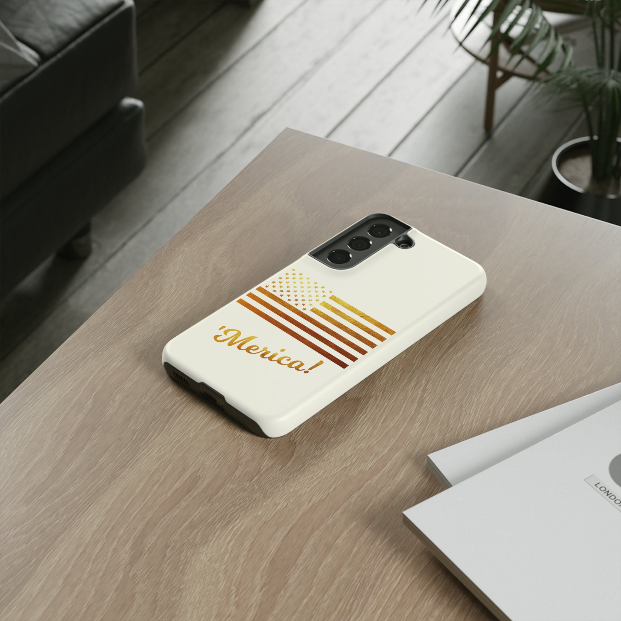 The Ultimate 'Merica and American Flag in Gold Leaf Limited Edition Tough Cases