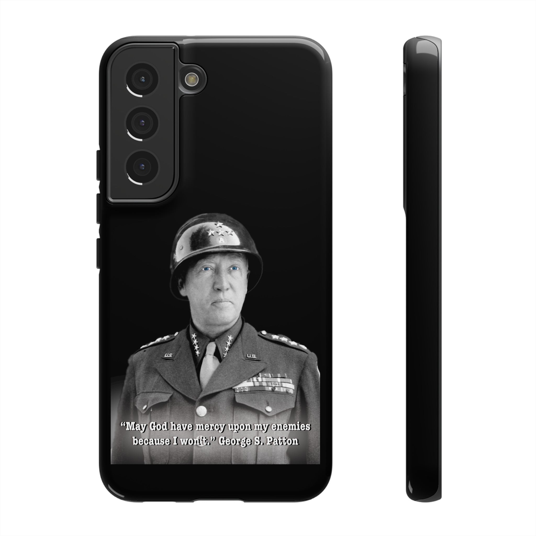 George S. Patton Jr. Tough Cases Black & White