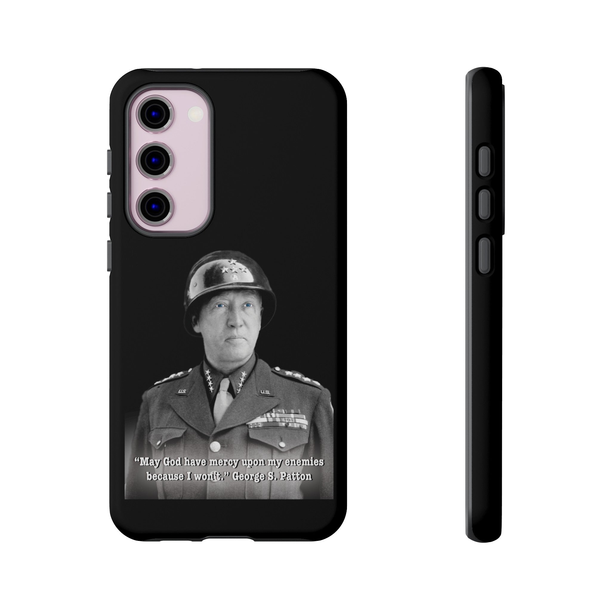 George S. Patton Jr. Tough Cases Black & White