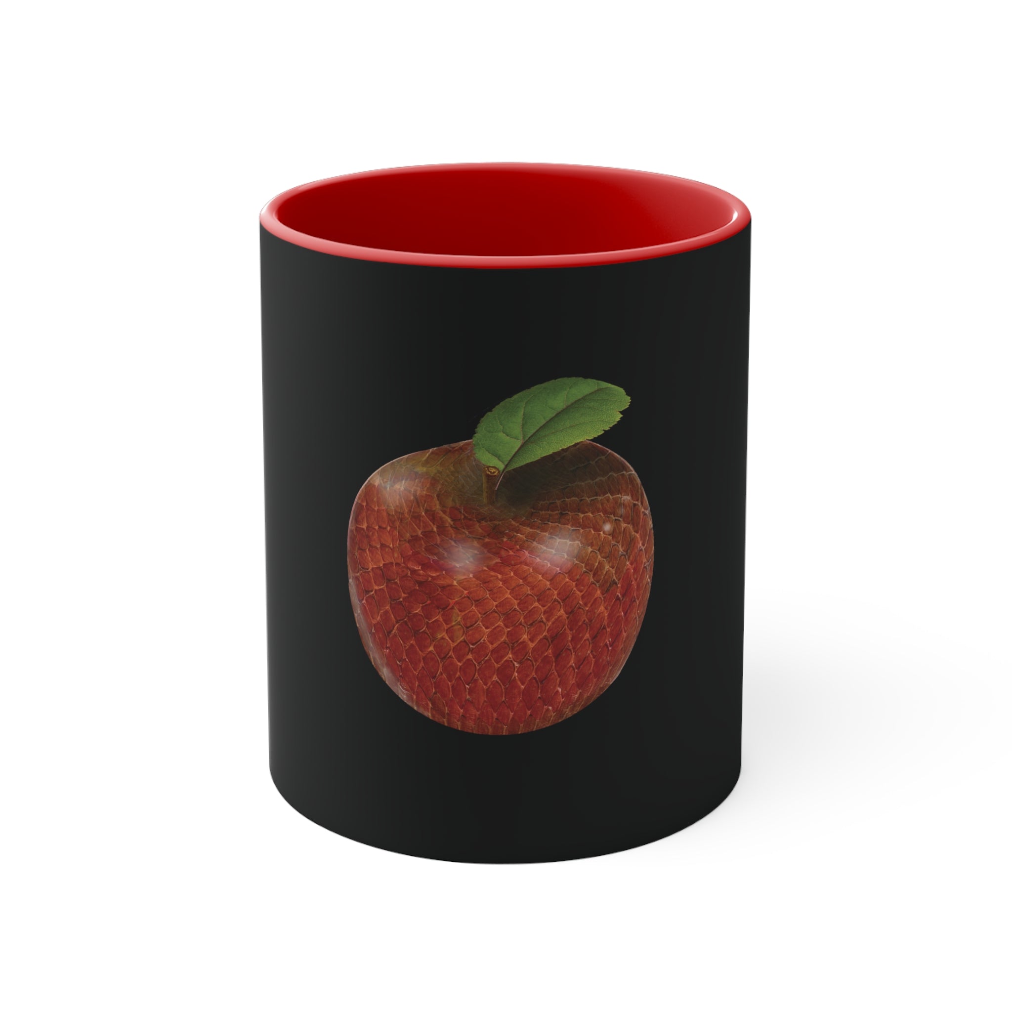 The Adam and Eve Apple: Original Sin Series Accent Coffee Mug, 11oz