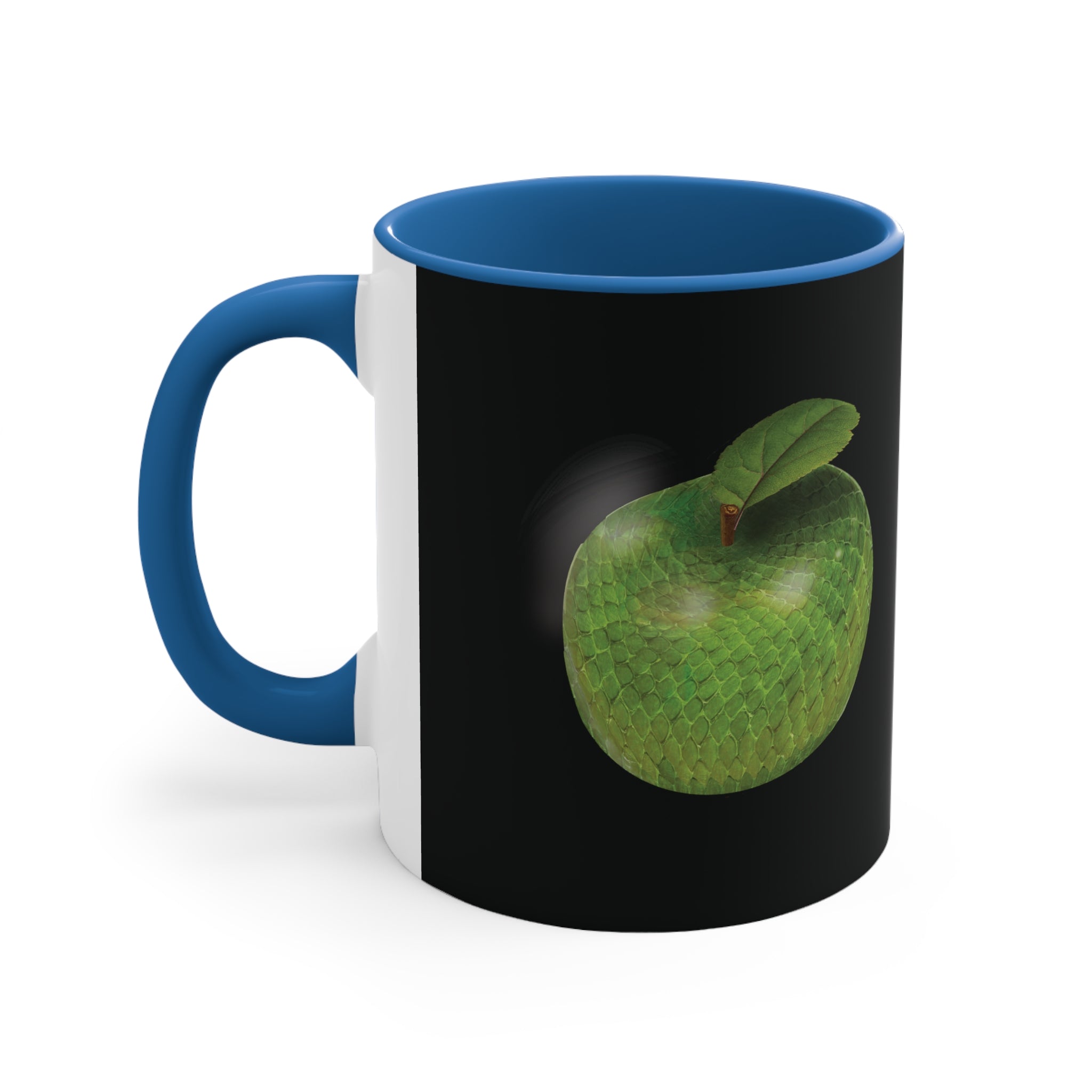 The Adam and Eve Apple: Original Sin Series Accent Coffee Mug, 11oz