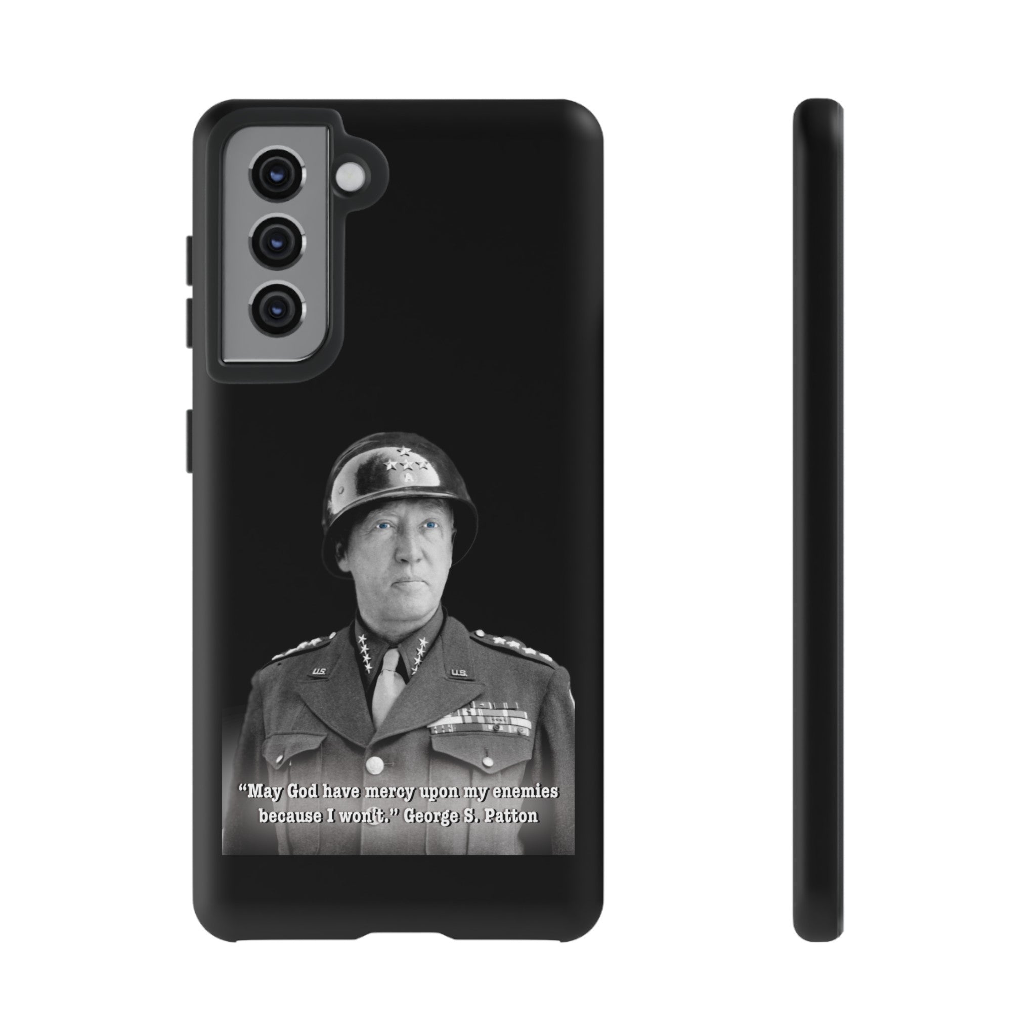 George S. Patton Jr. Tough Cases Black & White